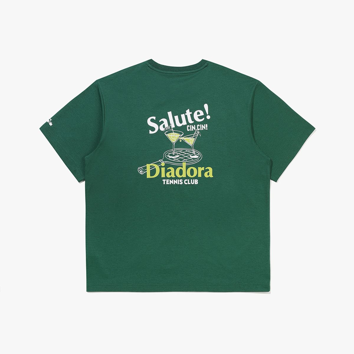 디아도라(diadora) 에어텍스 살루테 반팔 티셔츠 GREEN