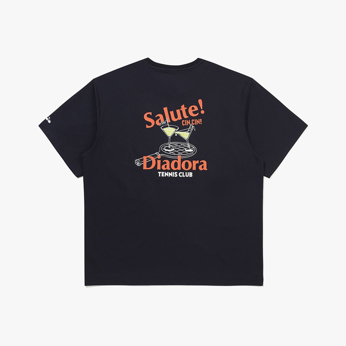 디아도라(diadora) 에어텍스 살루테 반팔 티셔츠 NAVY