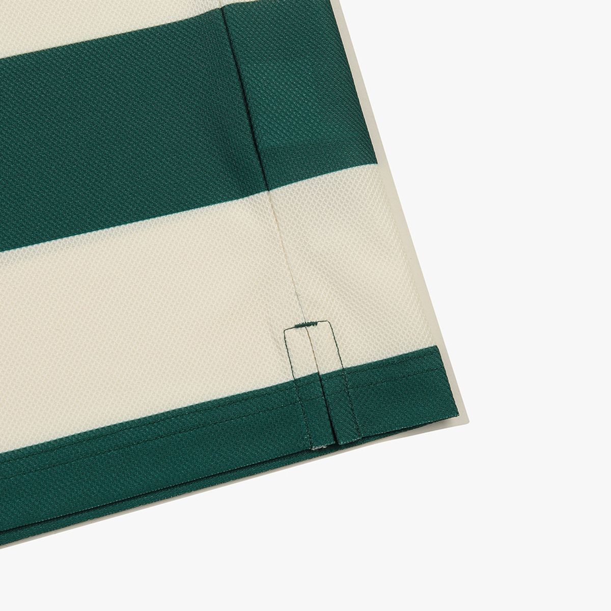 디아도라(diadora) 코트 스트라이프 카라 반팔 티셔츠 GREEN
