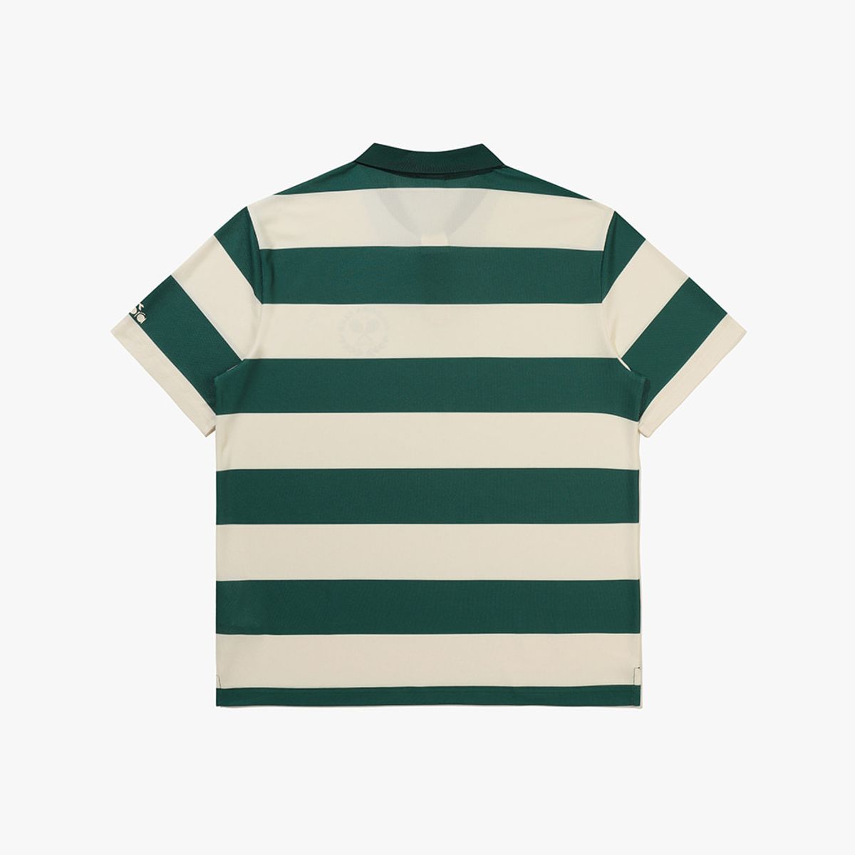 디아도라(diadora) 코트 스트라이프 카라 반팔 티셔츠 GREEN