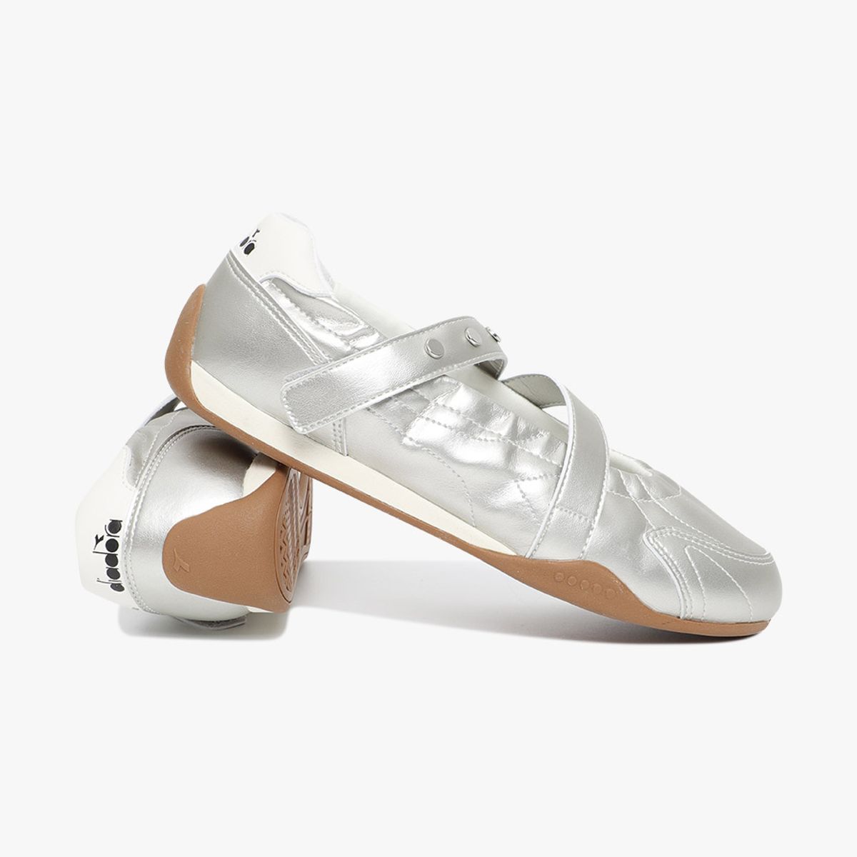 디아도라(diadora) 벨루나 메리제인 SILVER