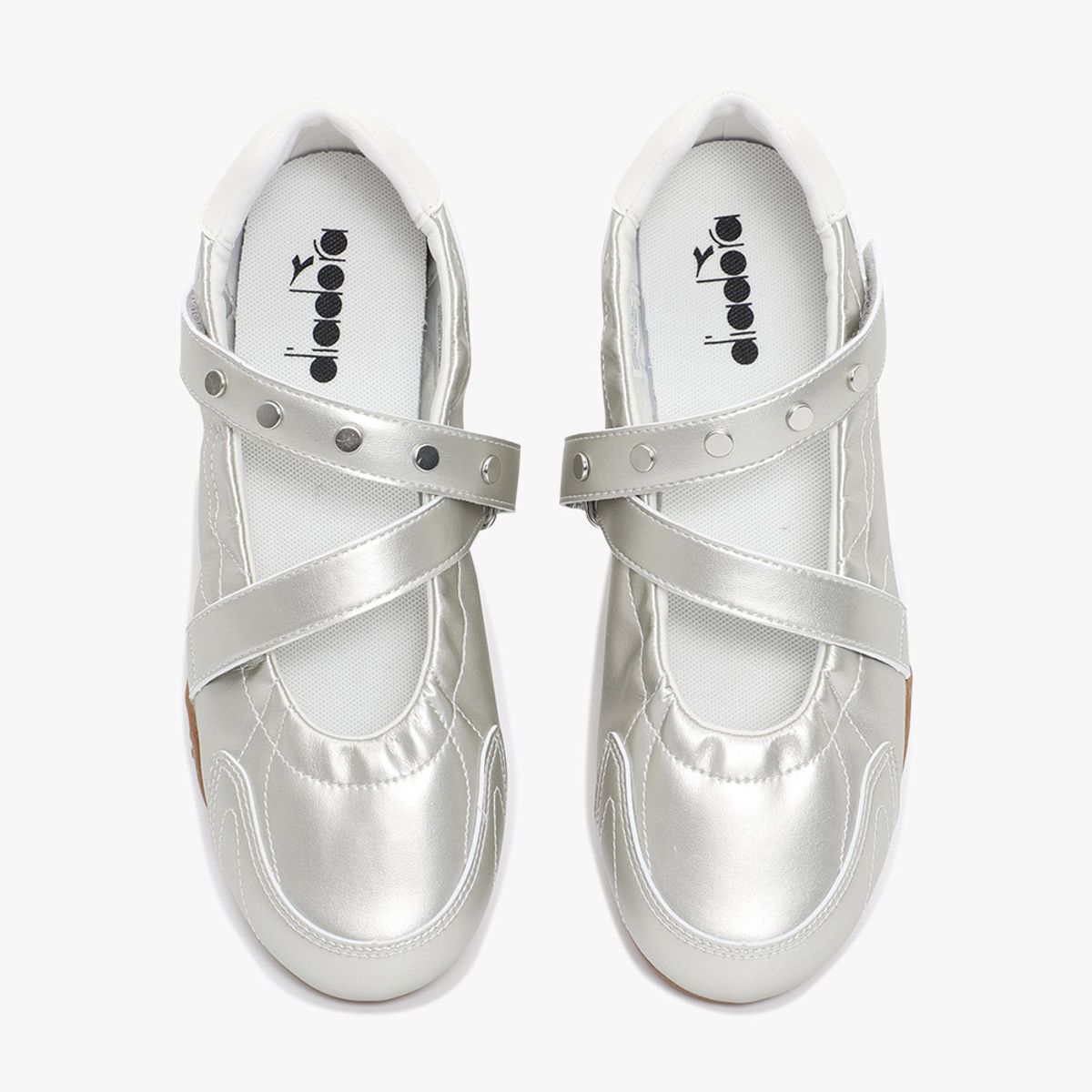 디아도라(diadora) 벨루나 메리제인 SILVER
