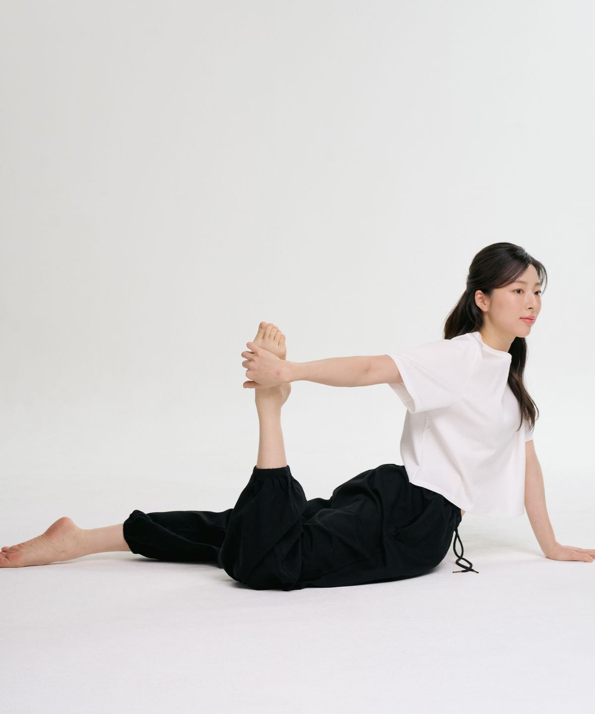 메이플라워(MAY FLOWER) 우붓 블랙 하렘 여성 요가 외출복 실내복 바지