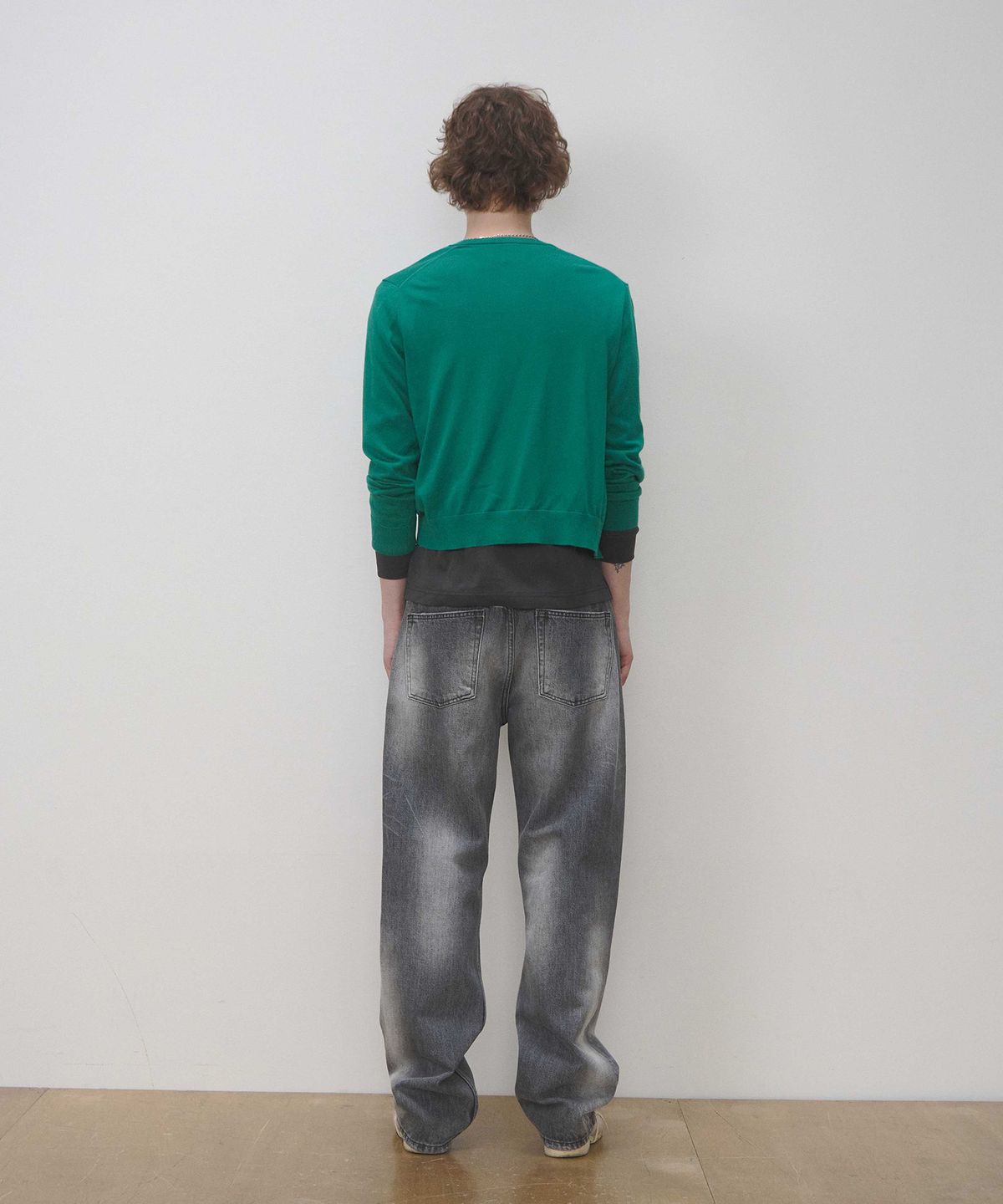 세븐틴엔드(17END) M 013 EASY JEANS GRY