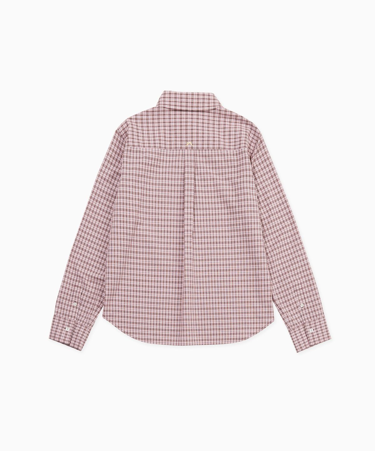 헬로 선라이즈(HELLO SUNRISE) HS Check L/S Shirts(W)_Pink