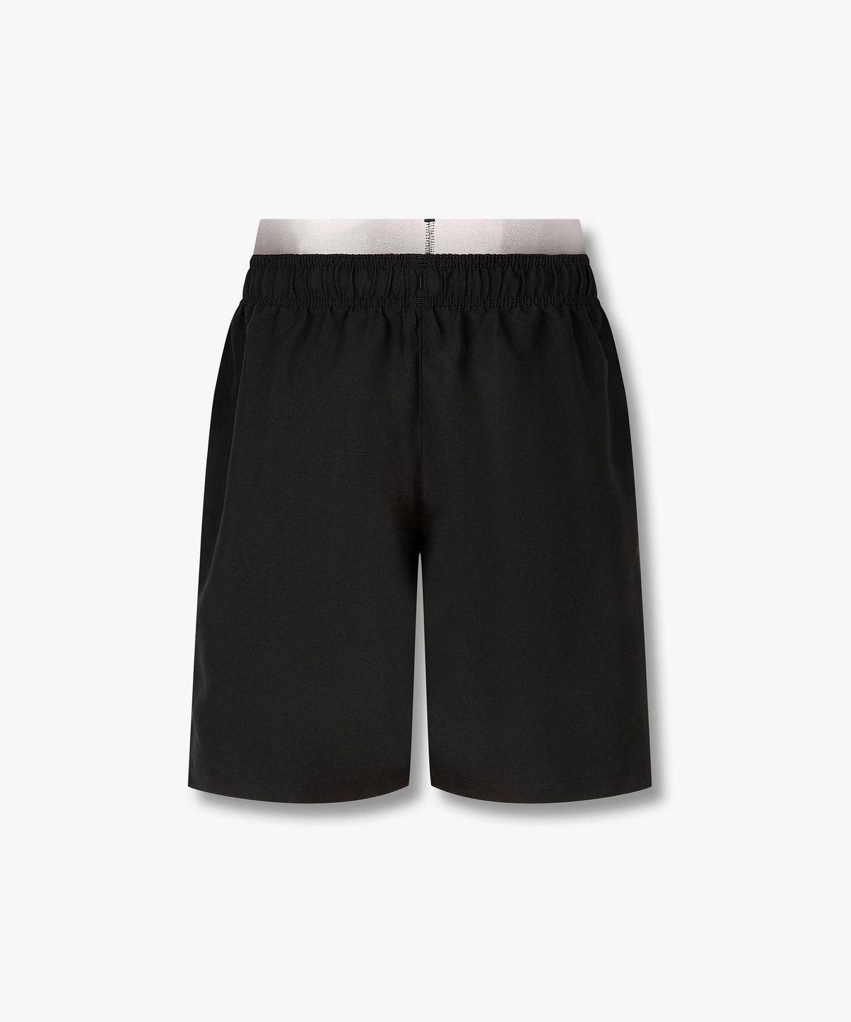 엠포리오 아르마니 언더웨어(EMPORIO ARMANI UNDERWEAR) 남성 로고 엘라스틱 인서트 스윔 쇼츠_블랙 0816121157