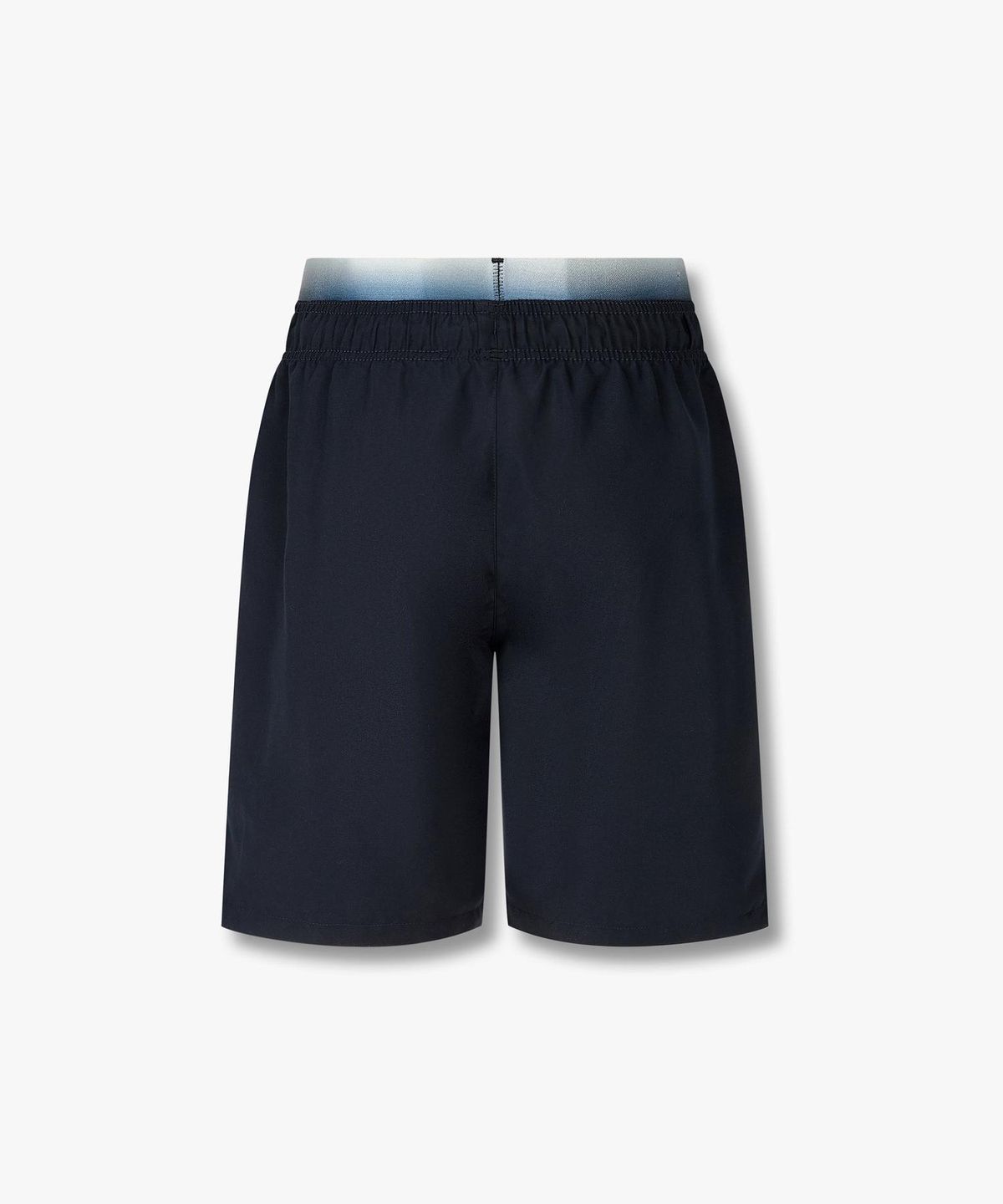 엠포리오 아르마니 언더웨어(EMPORIO ARMANI UNDERWEAR) 남성 로고 엘라스틱 인서트 스윔 쇼츠_블루 0816121156