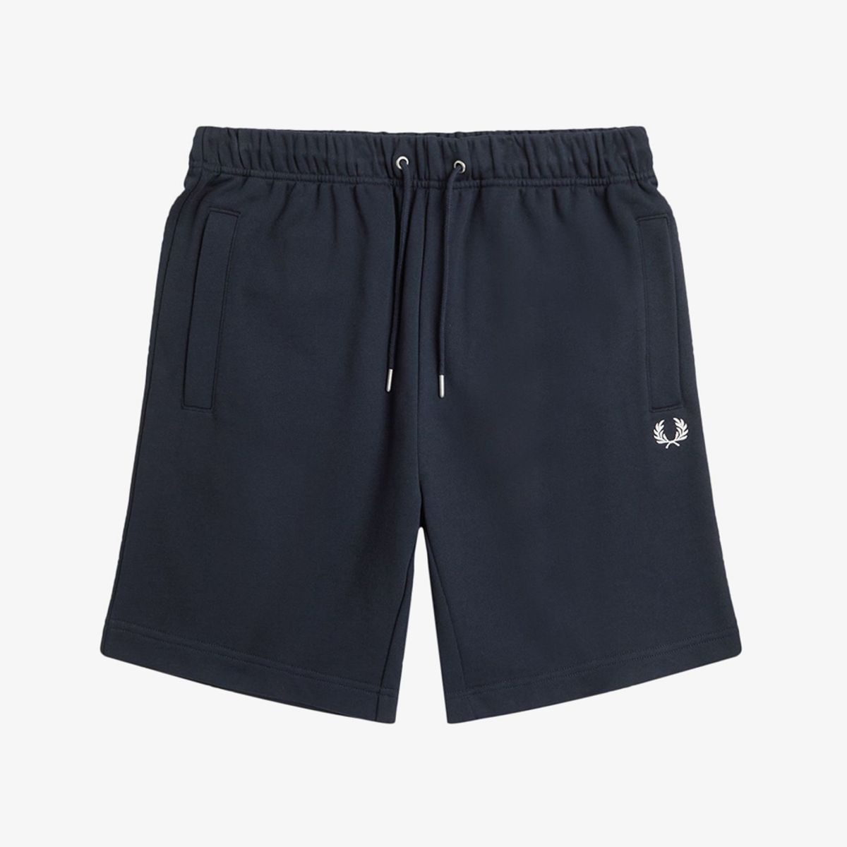 프레드페리(FRED PERRY) [Sport] 클래식 스웻 쇼츠 - 네이비 AFPM2618505-608