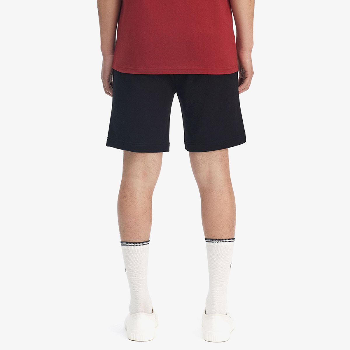 프레드페리(FRED PERRY) [Sport] 클래식 스웻 쇼츠 - 블랙 AFPM2618505-102