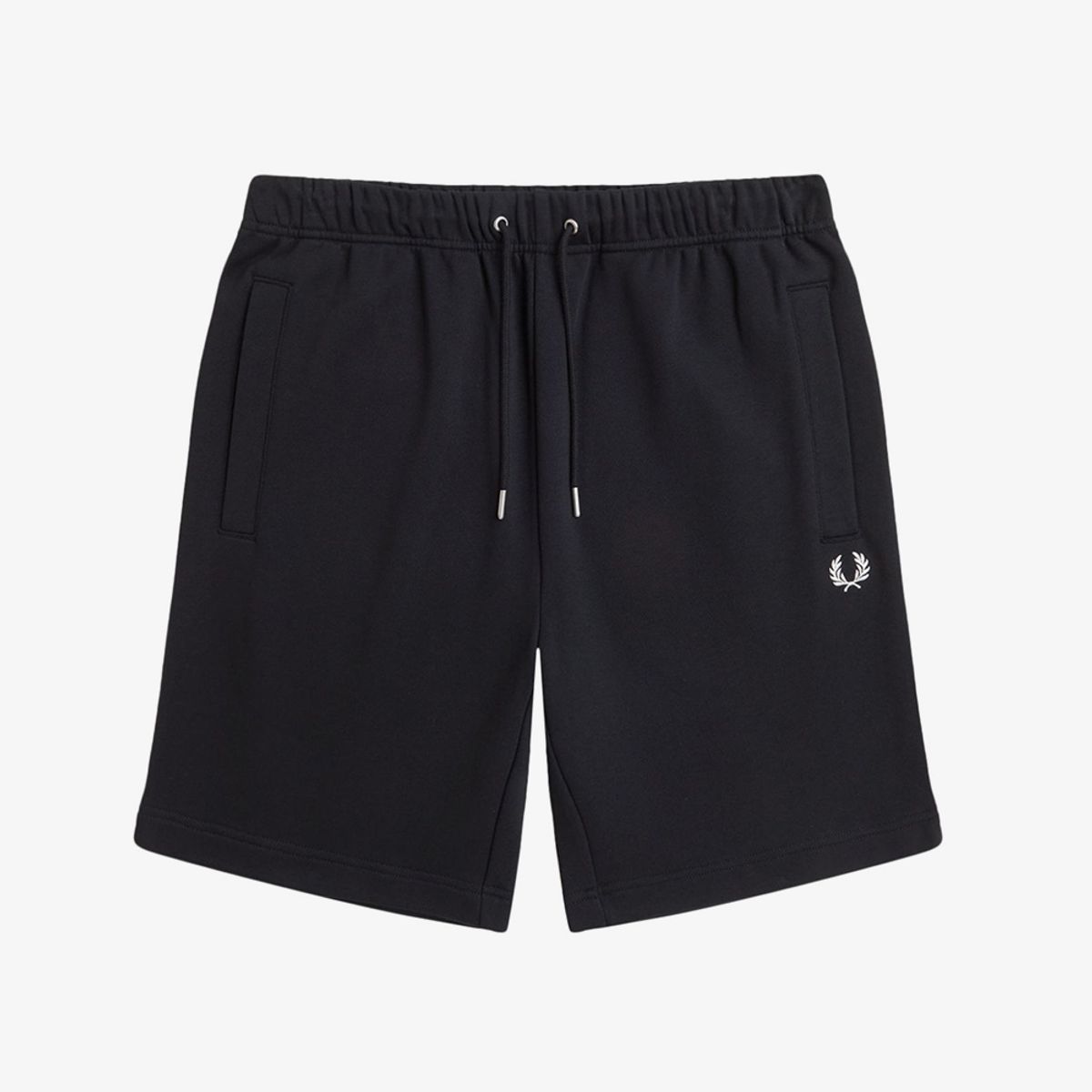 프레드페리(FRED PERRY) [Sport] 클래식 스웻 쇼츠 - 블랙 AFPM2618505-102