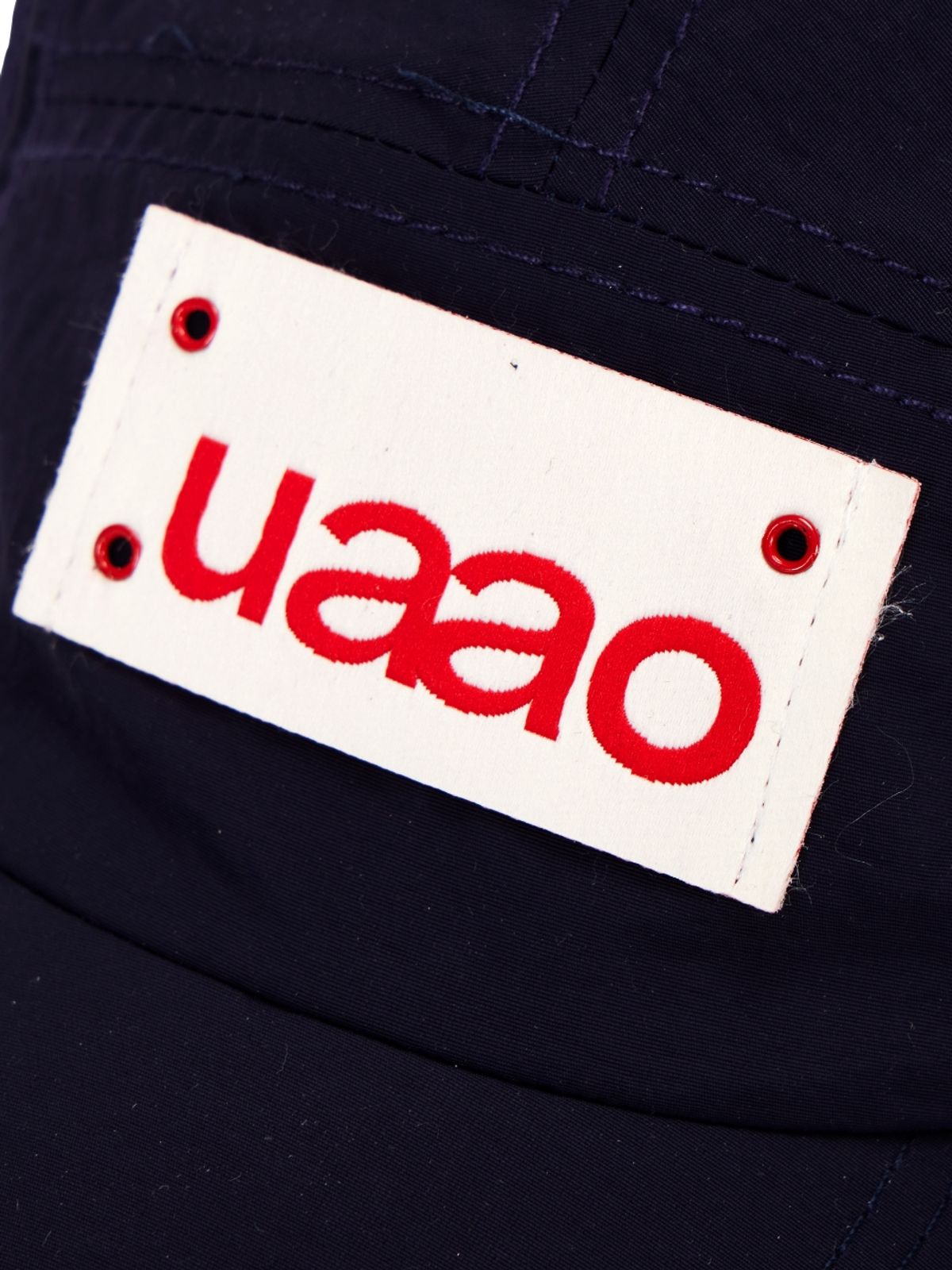 우아오(UAAO) 루지 나일론 로고 볼캡 (Navy)
