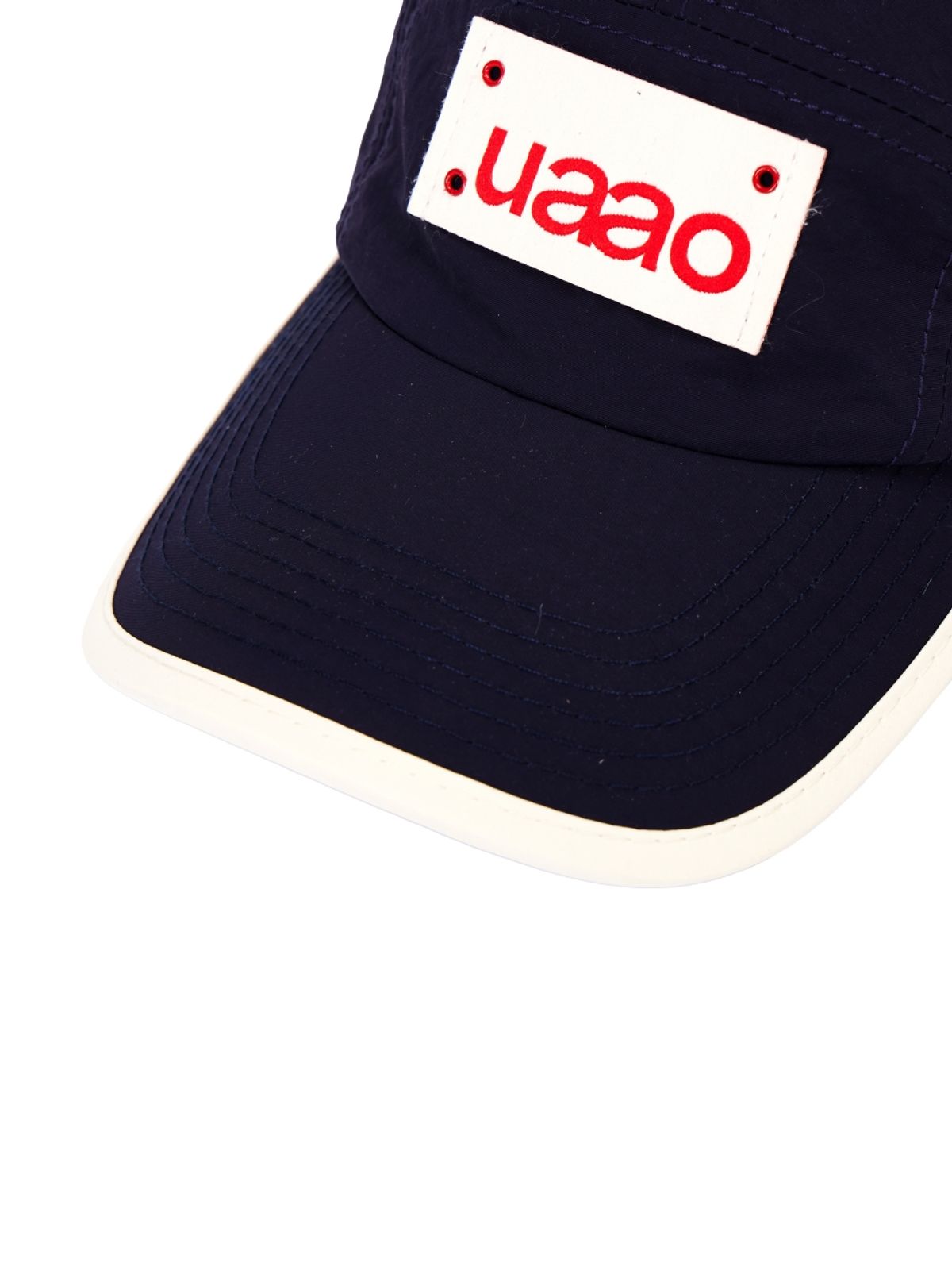 우아오(UAAO) 루지 나일론 로고 볼캡 (Navy)