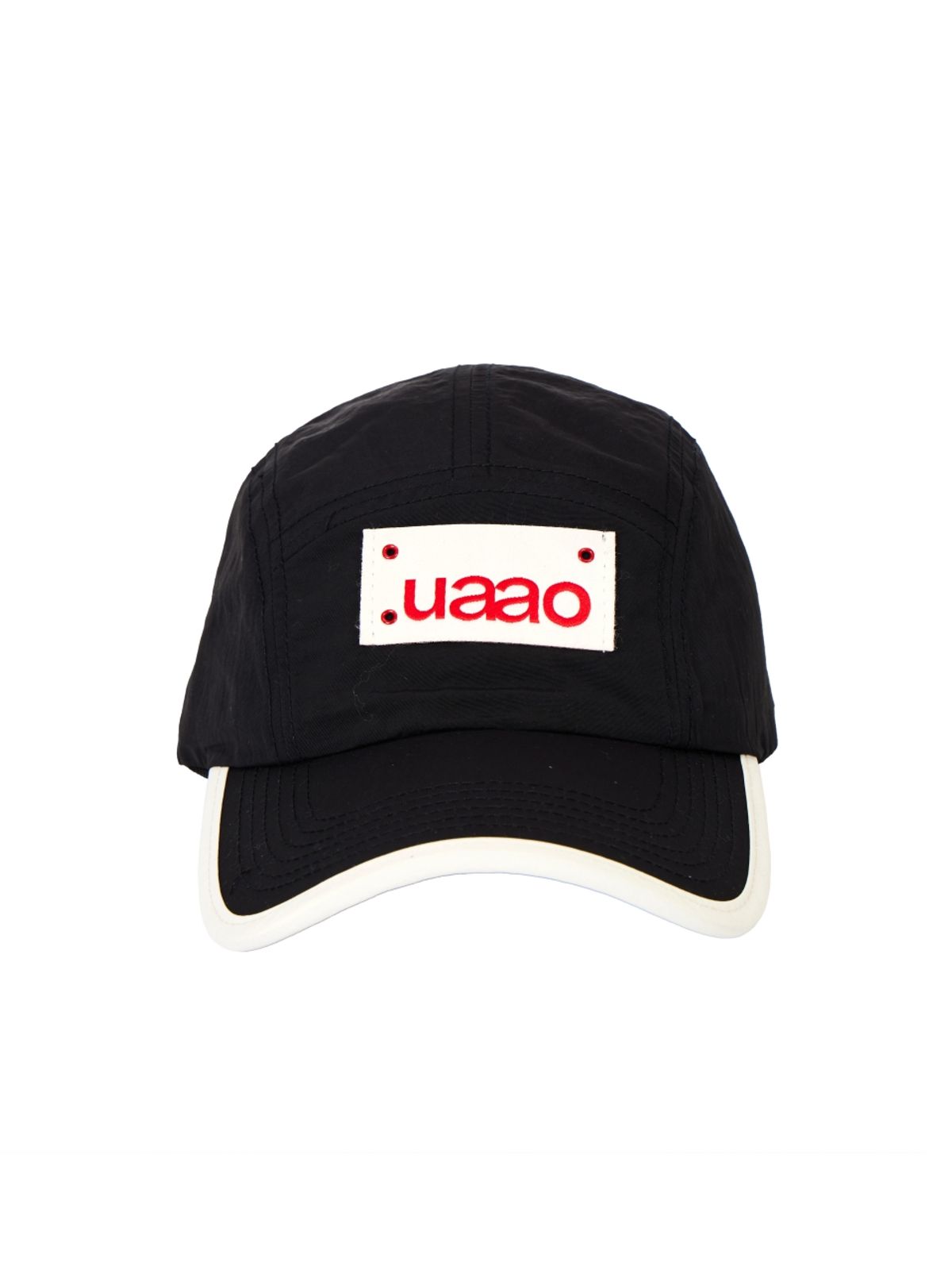 우아오(UAAO) 루지 나일론 로고 볼캡 (Black)