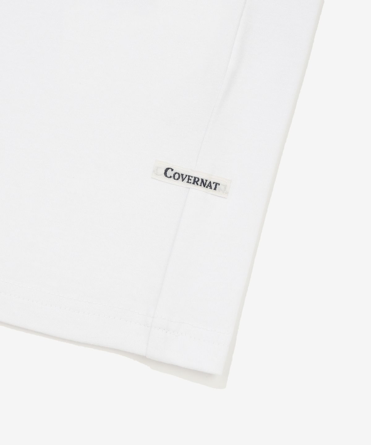 커버낫(COVERNAT) 쿨 코튼 웨일 그래픽 티셔츠 화이트