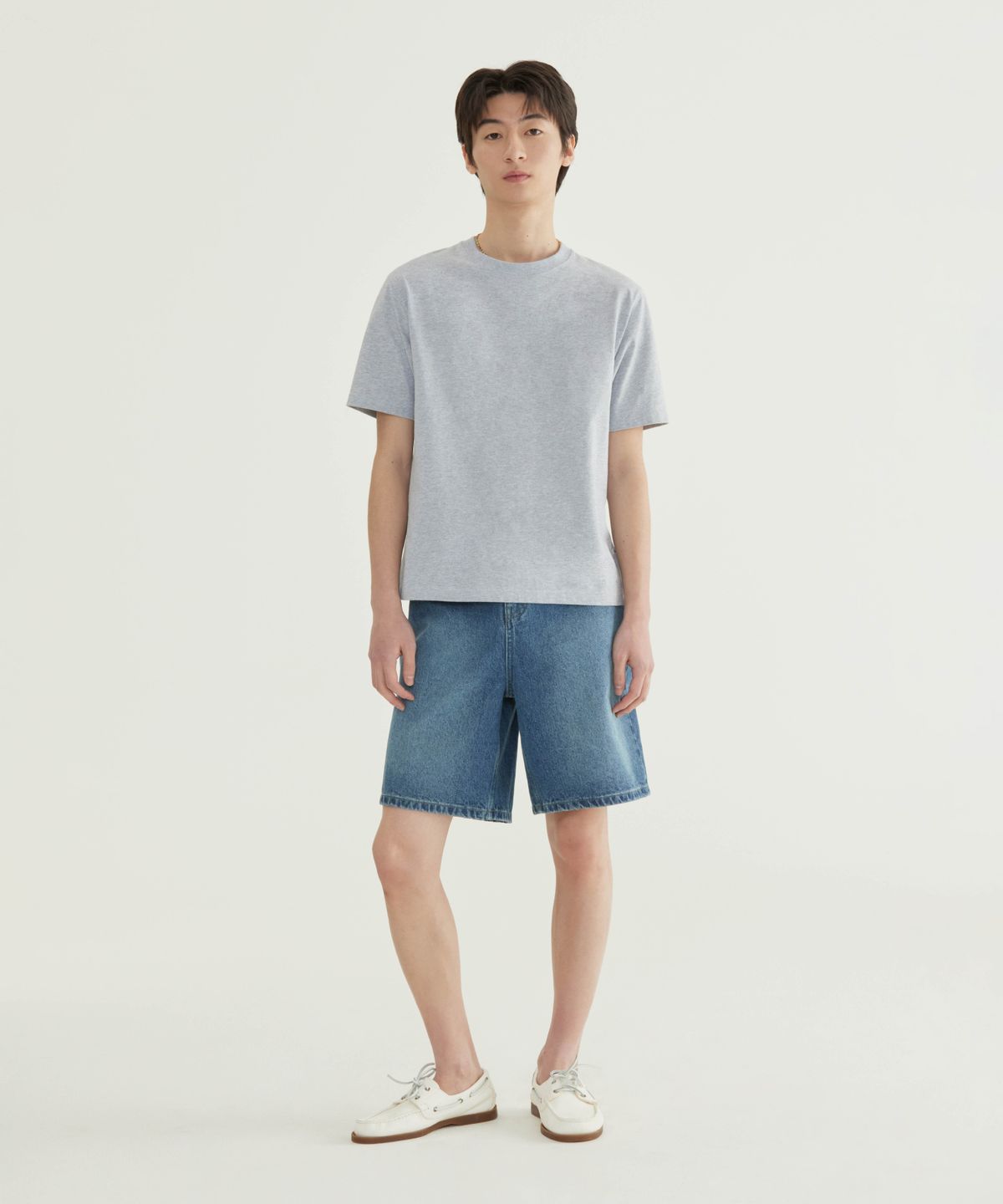 커버낫(COVERNAT) 베이직 크롭 티셔츠 블랙
