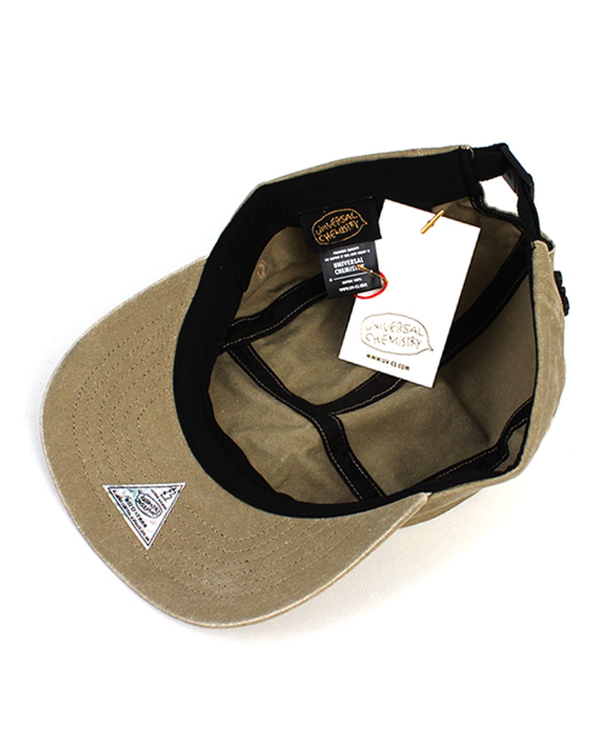 유니버셜 케미스트리(UNIVERSAL CHEMISTRY) Big Size Muji Pigment Beige Campcap 캠프캡