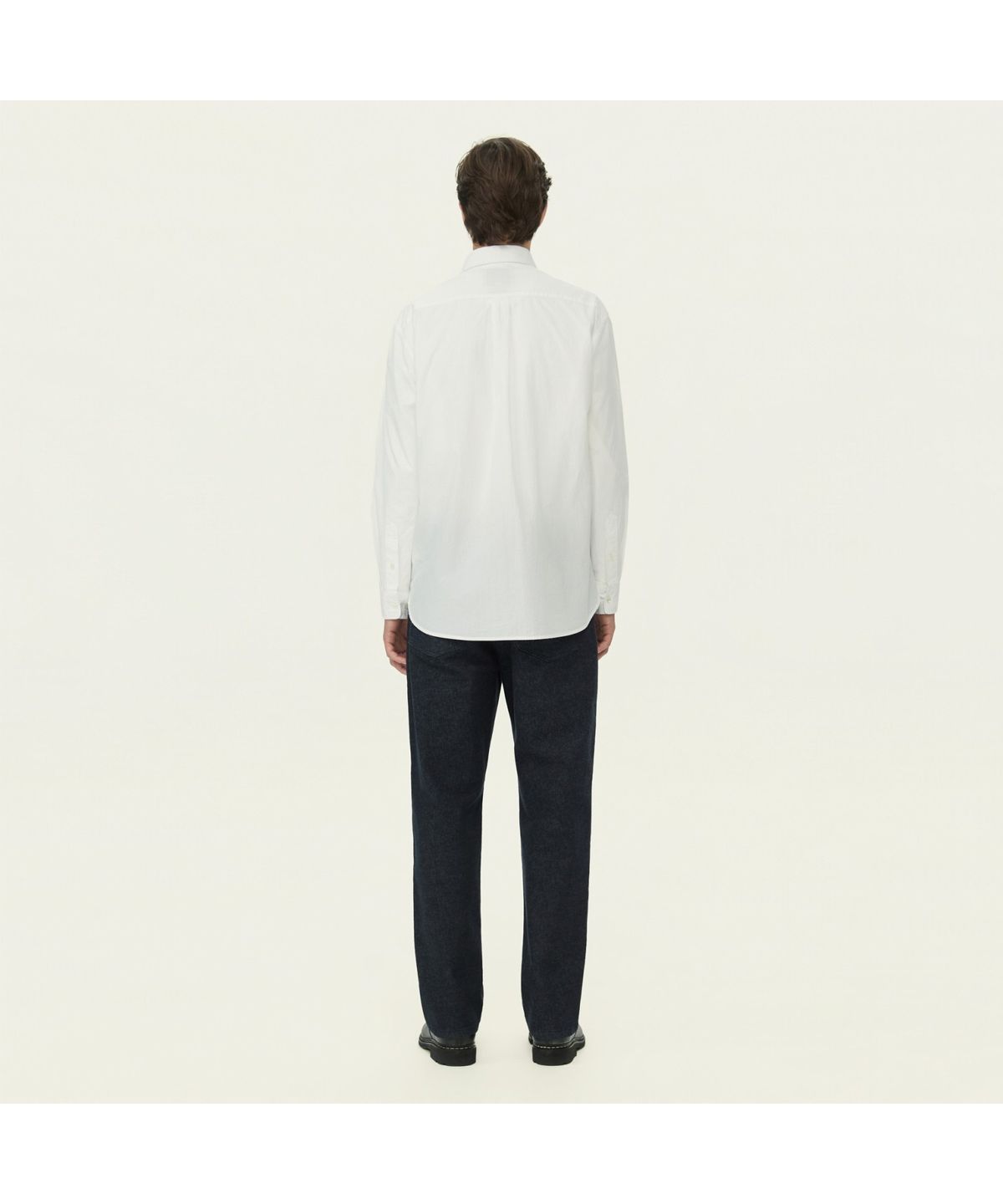헨리코튼(HENRY COTTONS) [Imported Fabric] 코튼 워시드 셔츠 (컴포트핏) AHSAM26021WHX