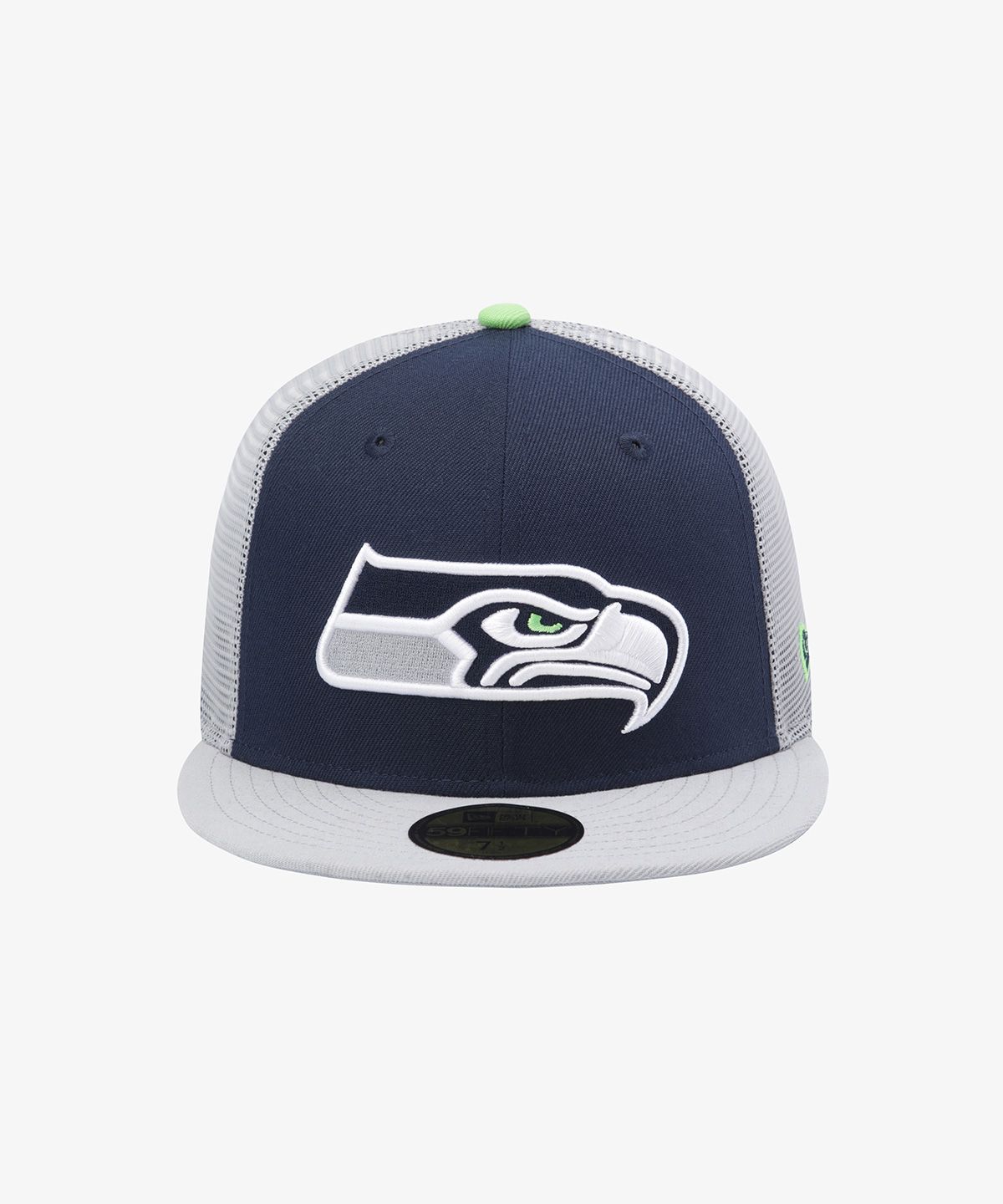 뉴에라(NEW ERA) NFL 시애틀 시호크스 베이직 메쉬 피티드캡 오션블루/돌핀그레이 15131683