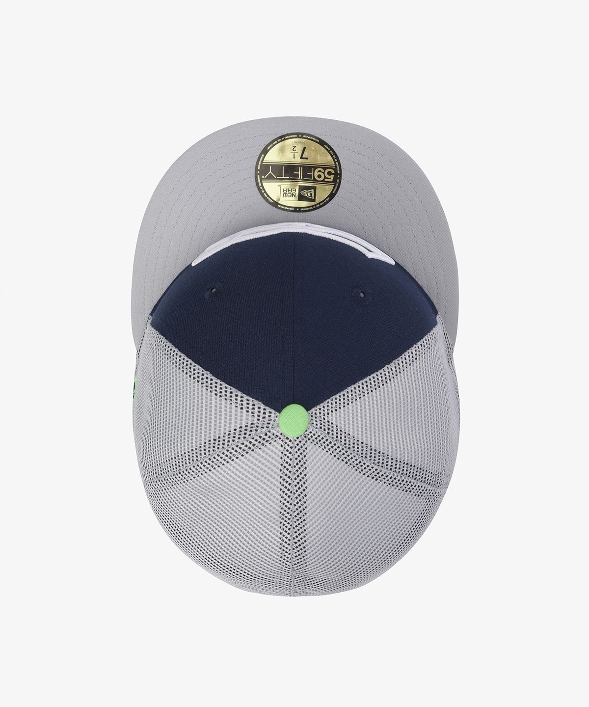 뉴에라(NEW ERA) NFL 시애틀 시호크스 베이직 메쉬 피티드캡 오션블루/돌핀그레이 15131683