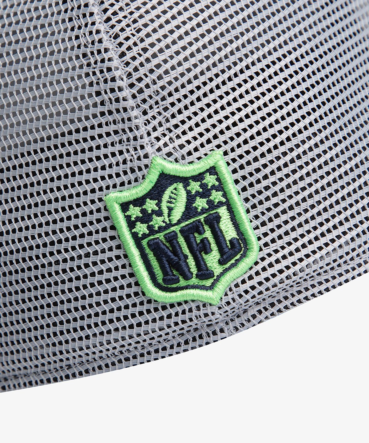 뉴에라(NEW ERA) NFL 시애틀 시호크스 베이직 메쉬 피티드캡 오션블루/돌핀그레이 15131683