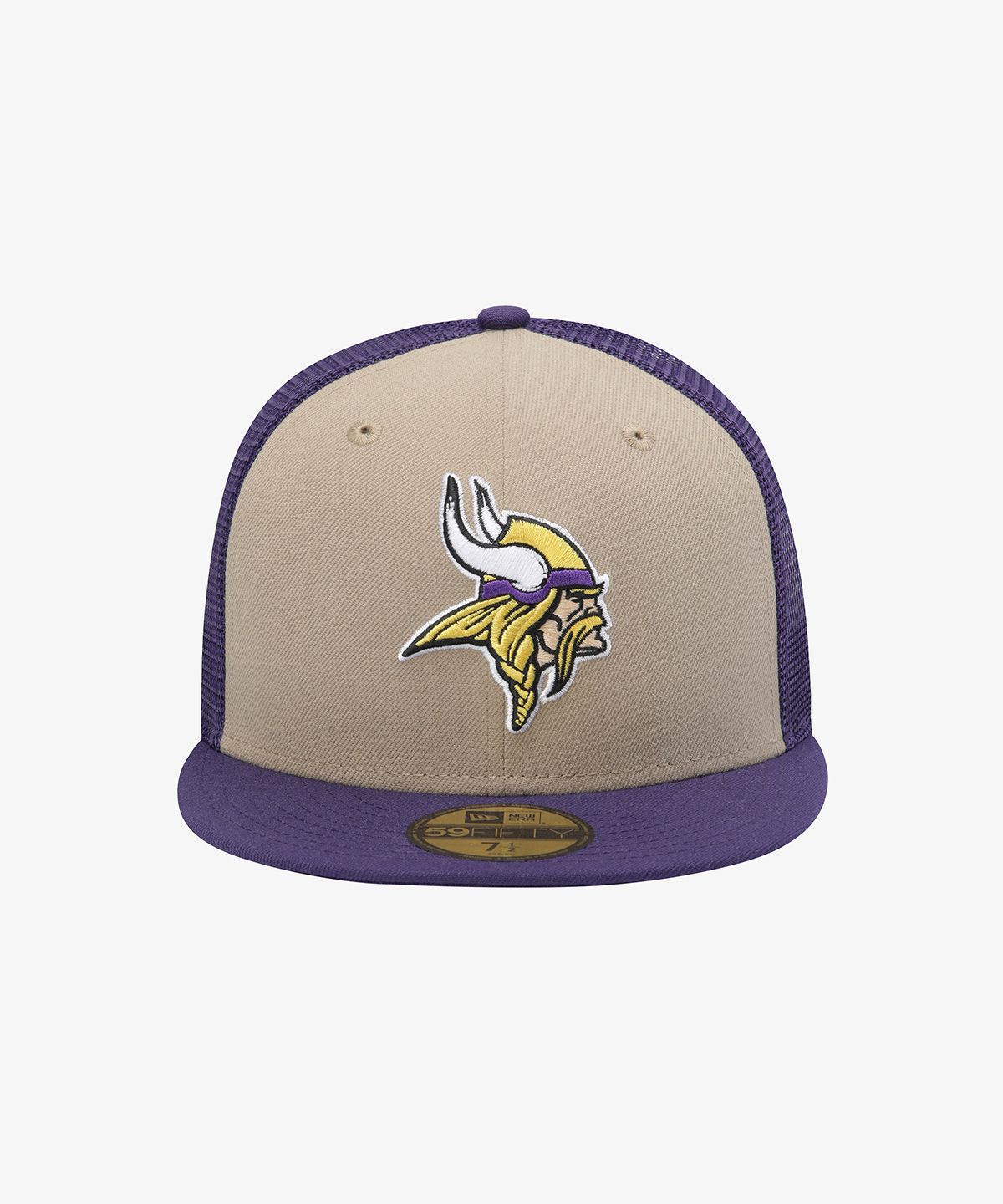 뉴에라(NEW ERA) NFL 미네소타 바이킹스 베이직 메쉬 피티드캡 골드/퍼플 15131684