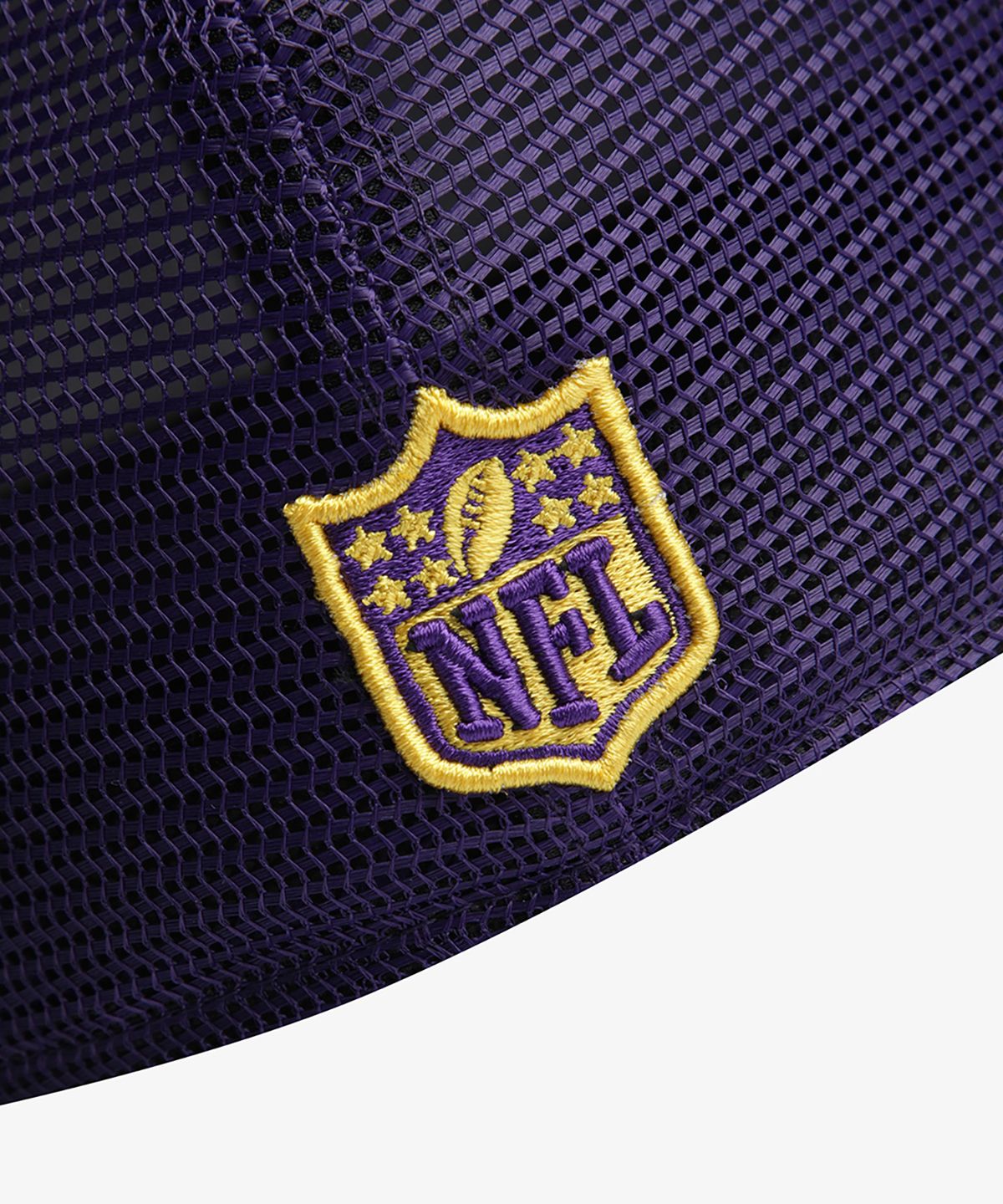 뉴에라(NEW ERA) NFL 미네소타 바이킹스 베이직 메쉬 피티드캡 골드/퍼플 15131684