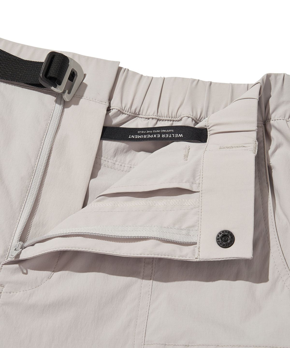 웰터 익스페리먼트(WELTER EXPERIMENT) DECTA 2-WAY CARGO PANTS_LIGHT GRAY
