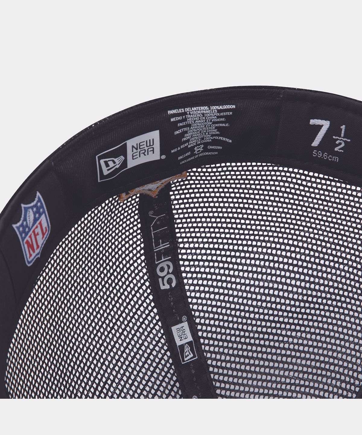 뉴에라(NEW ERA) NFL 그린베이 패커스 베이직 메쉬 피티드캡 우드랜드 카모/블랙 15131685