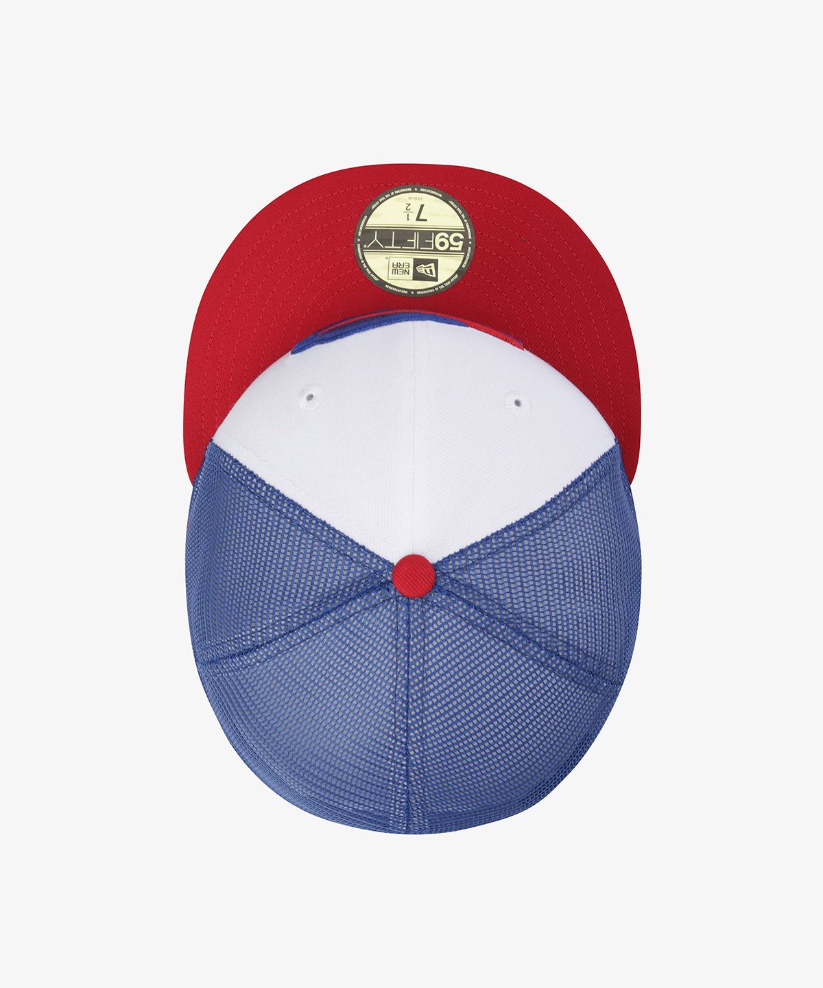 뉴에라(NEW ERA) NFL 버펄로 빌스 베이직 메쉬 피티드캡 옵틱화이트/스칼렛 15131686