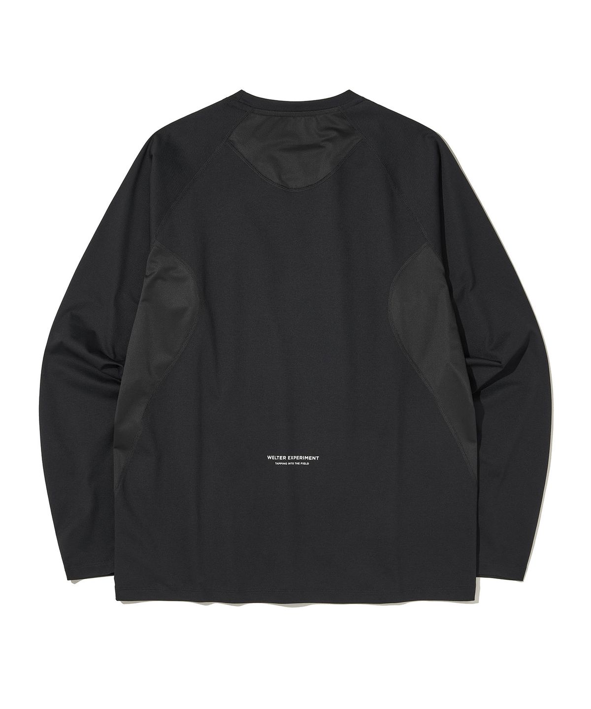 웰터 익스페리먼트(WELTER EXPERIMENT) CLIMAFLOW LONG SLEEVE T-SHIRT_BLACK