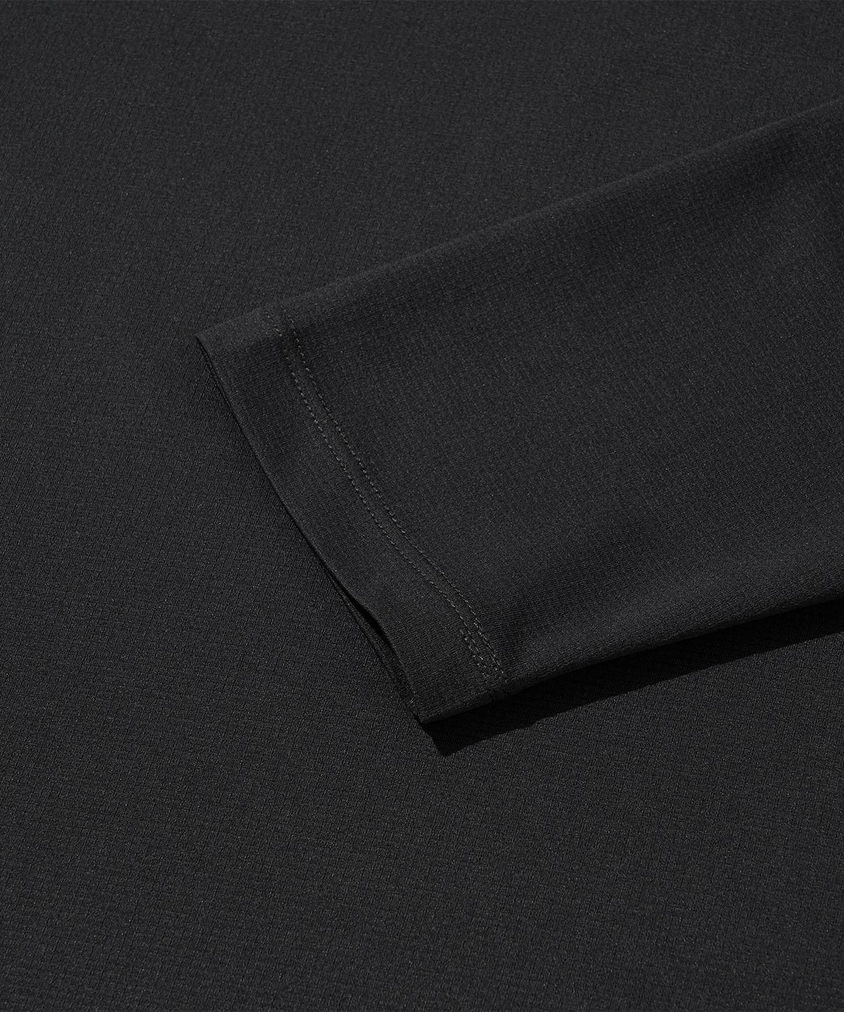 웰터 익스페리먼트(WELTER EXPERIMENT) CLIMAFLOW LONG SLEEVE T-SHIRT_BLACK