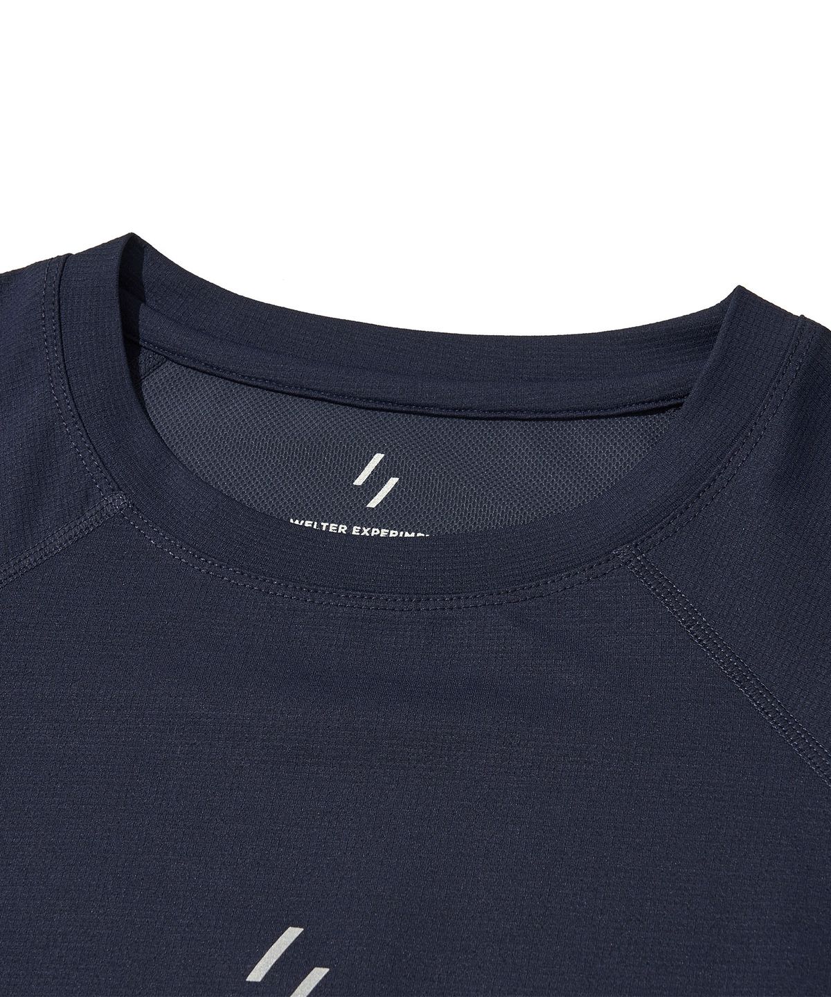 웰터 익스페리먼트(WELTER EXPERIMENT) CLIMAFLOW LONG SLEEVE T-SHIRT_NAVY
