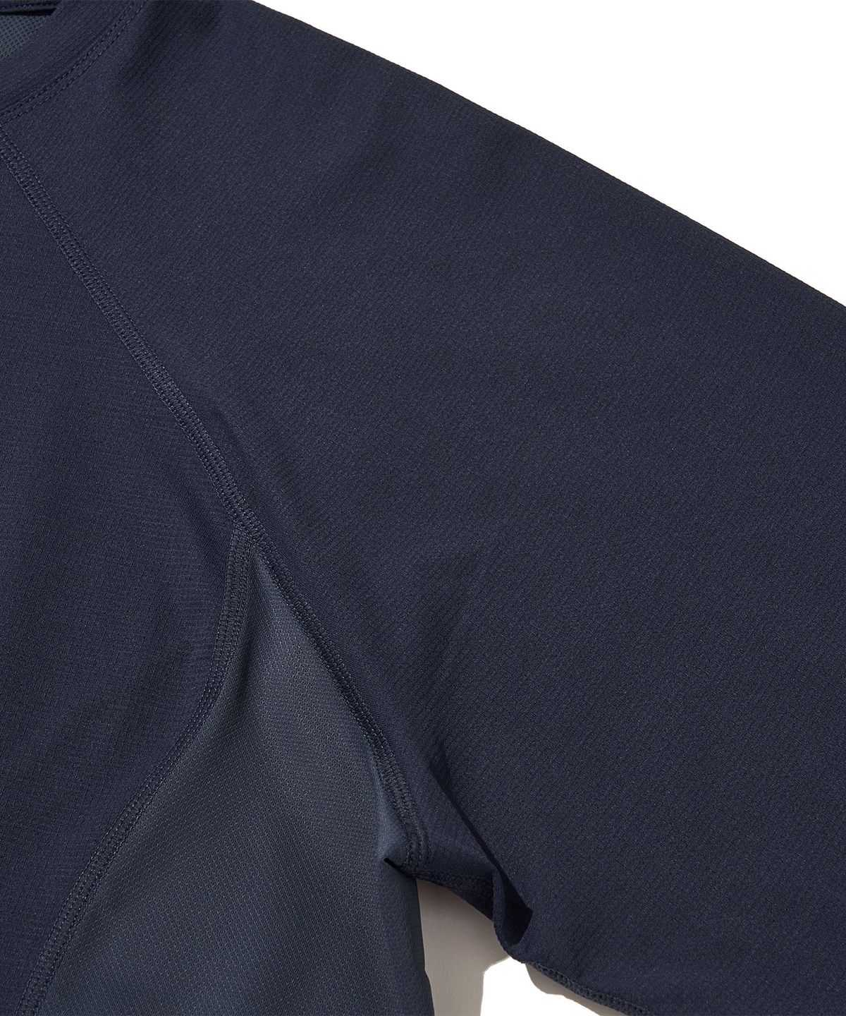 웰터 익스페리먼트(WELTER EXPERIMENT) CLIMAFLOW LONG SLEEVE T-SHIRT_NAVY