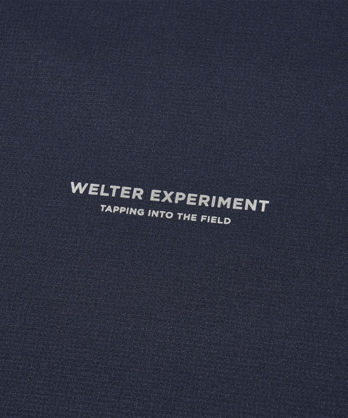 웰터 익스페리먼트(WELTER EXPERIMENT) CLIMAFLOW LONG SLEEVE T-SHIRT_NAVY