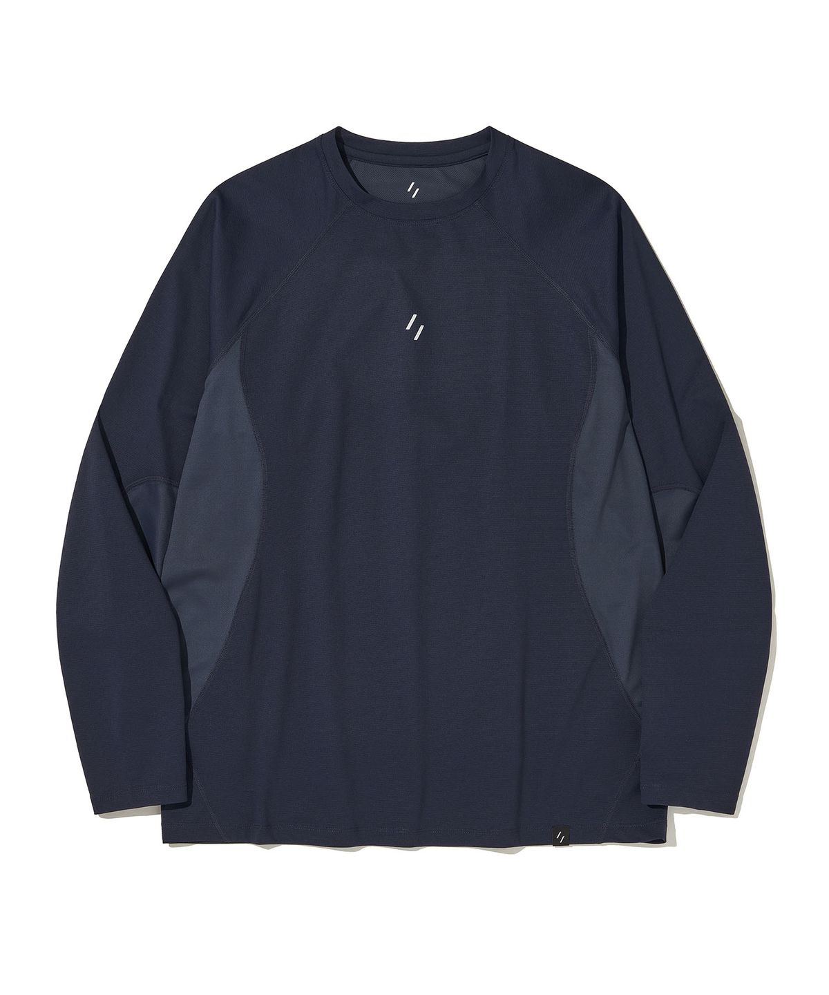 웰터 익스페리먼트(WELTER EXPERIMENT) CLIMAFLOW LONG SLEEVE T-SHIRT_NAVY