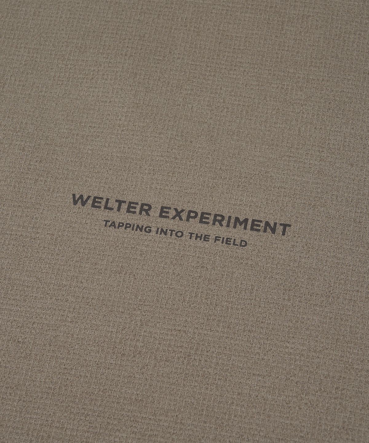 웰터 익스페리먼트(WELTER EXPERIMENT) CLIMAFLOW LONG SLEEVE T-SHIRT_DARK BEIGE