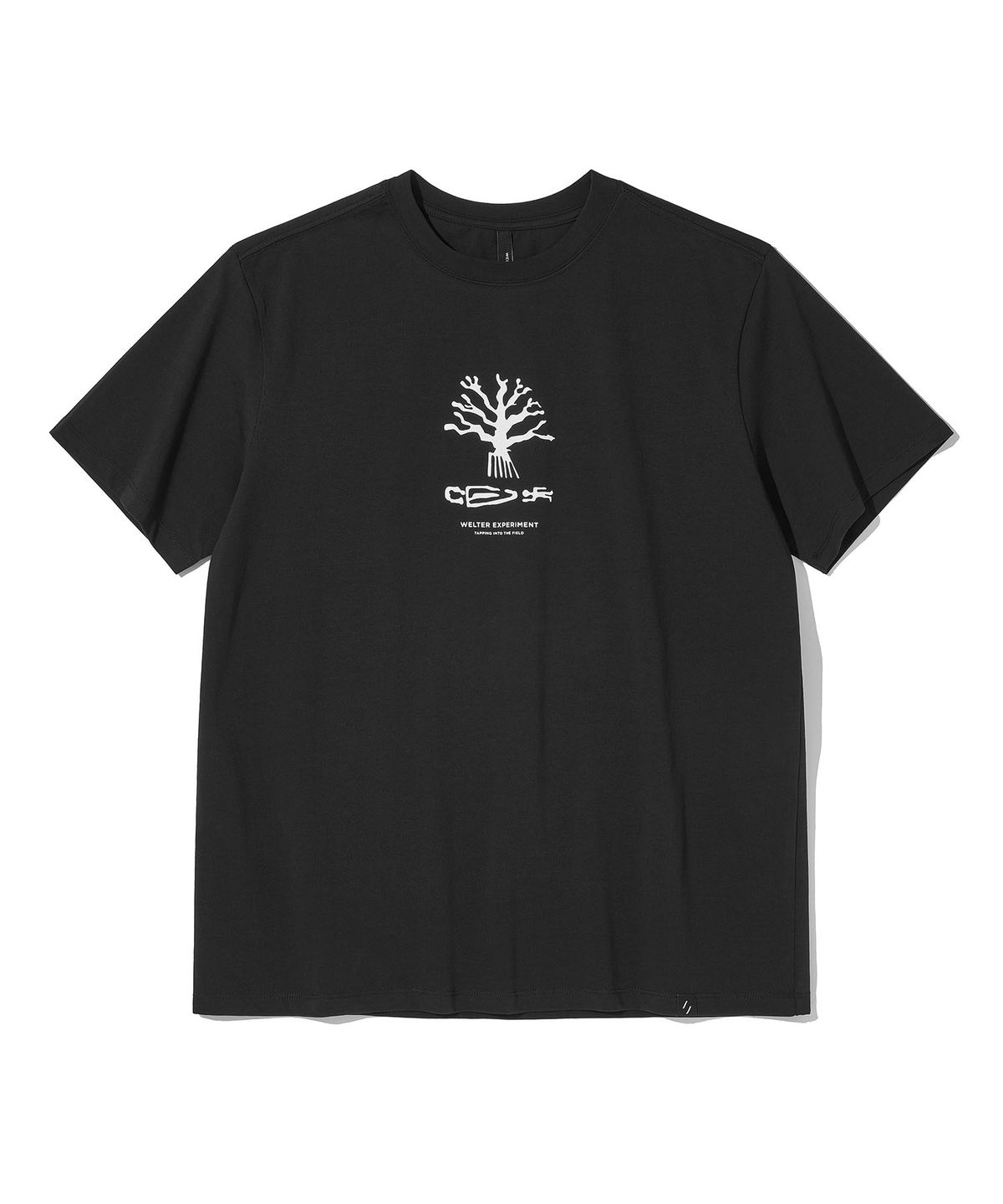 웰터 익스페리먼트(WELTER EXPERIMENT) NAZCA UNDER TREE T-SHIRT_BLACK