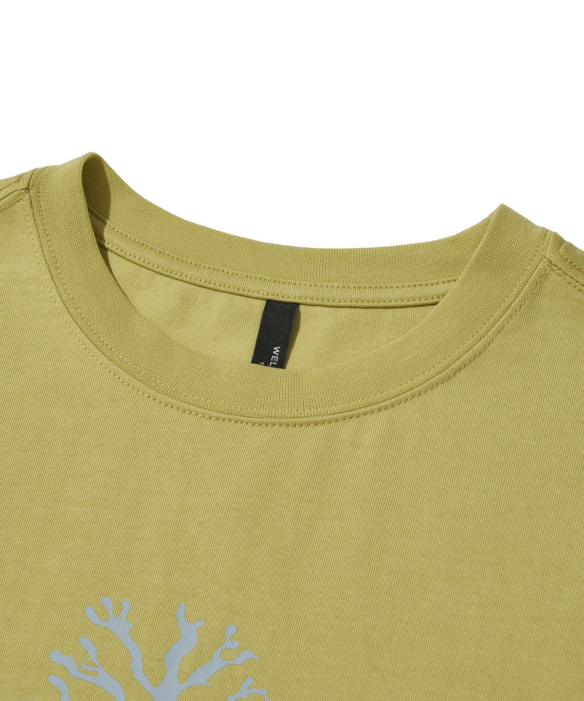 웰터 익스페리먼트(WELTER EXPERIMENT) NAZCA UNDER TREE T-SHIRT_LIME