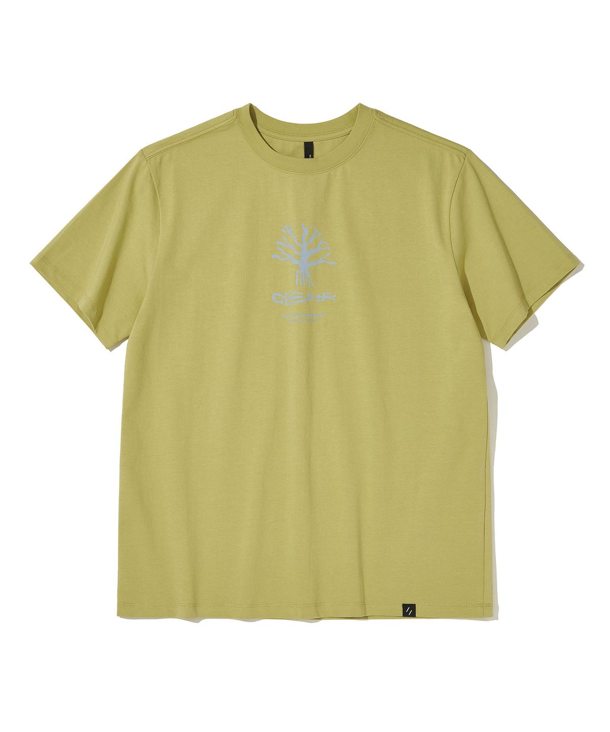 웰터 익스페리먼트(WELTER EXPERIMENT) NAZCA UNDER TREE T-SHIRT_LIME