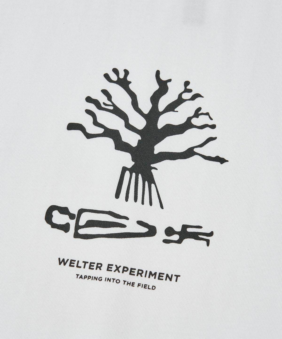 웰터 익스페리먼트(WELTER EXPERIMENT) NAZCA UNDER TREE T-SHIRT_WHITE