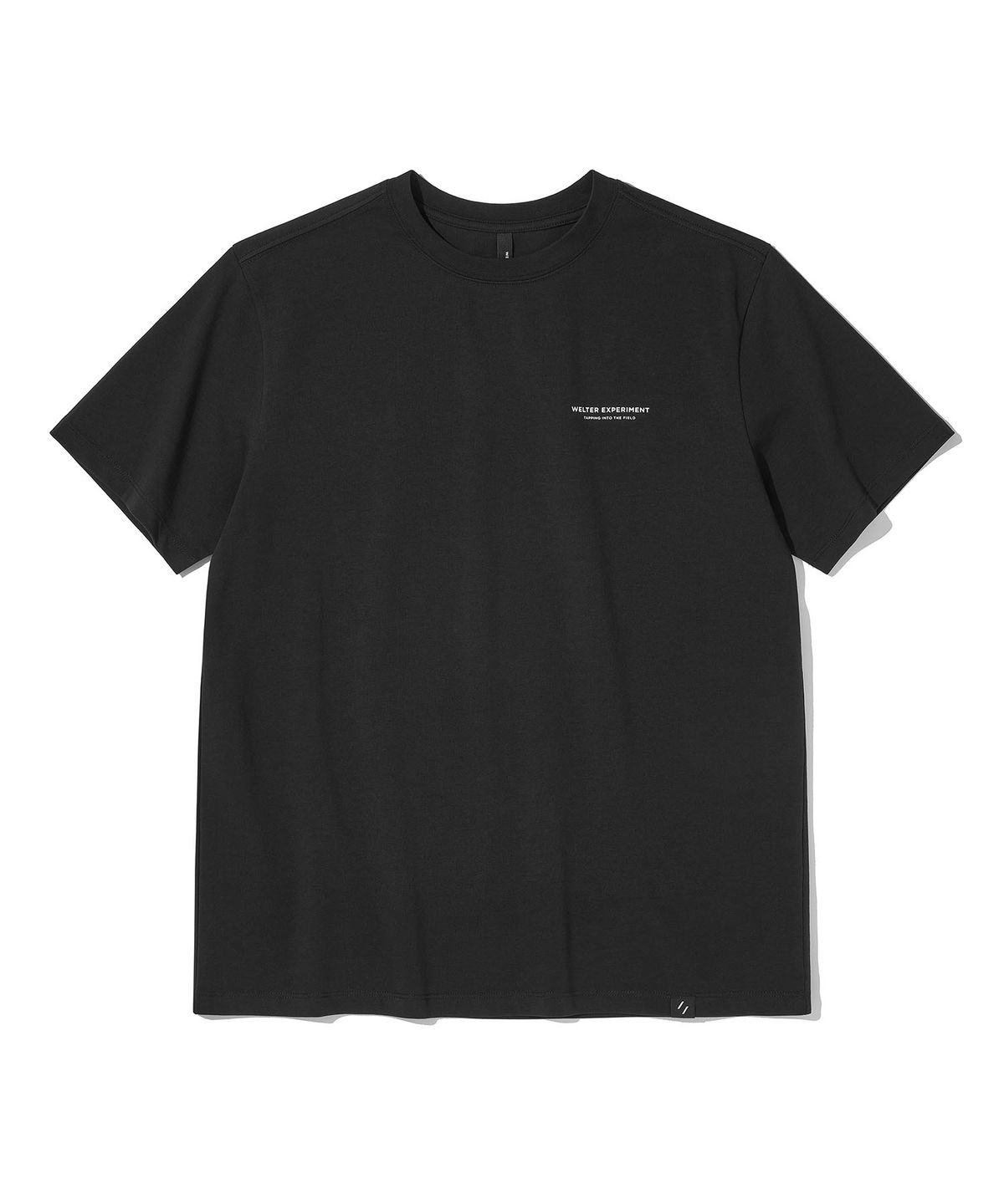 웰터 익스페리먼트(WELTER EXPERIMENT) NAZCA VERTICAL SYMBOL T-SHIRT_BLACK