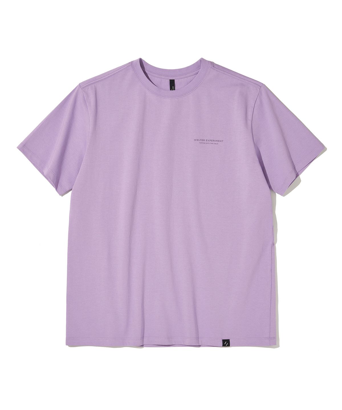 웰터 익스페리먼트(WELTER EXPERIMENT) NAZCA VERTICAL SYMBOL T-SHIRT_LAVENDER