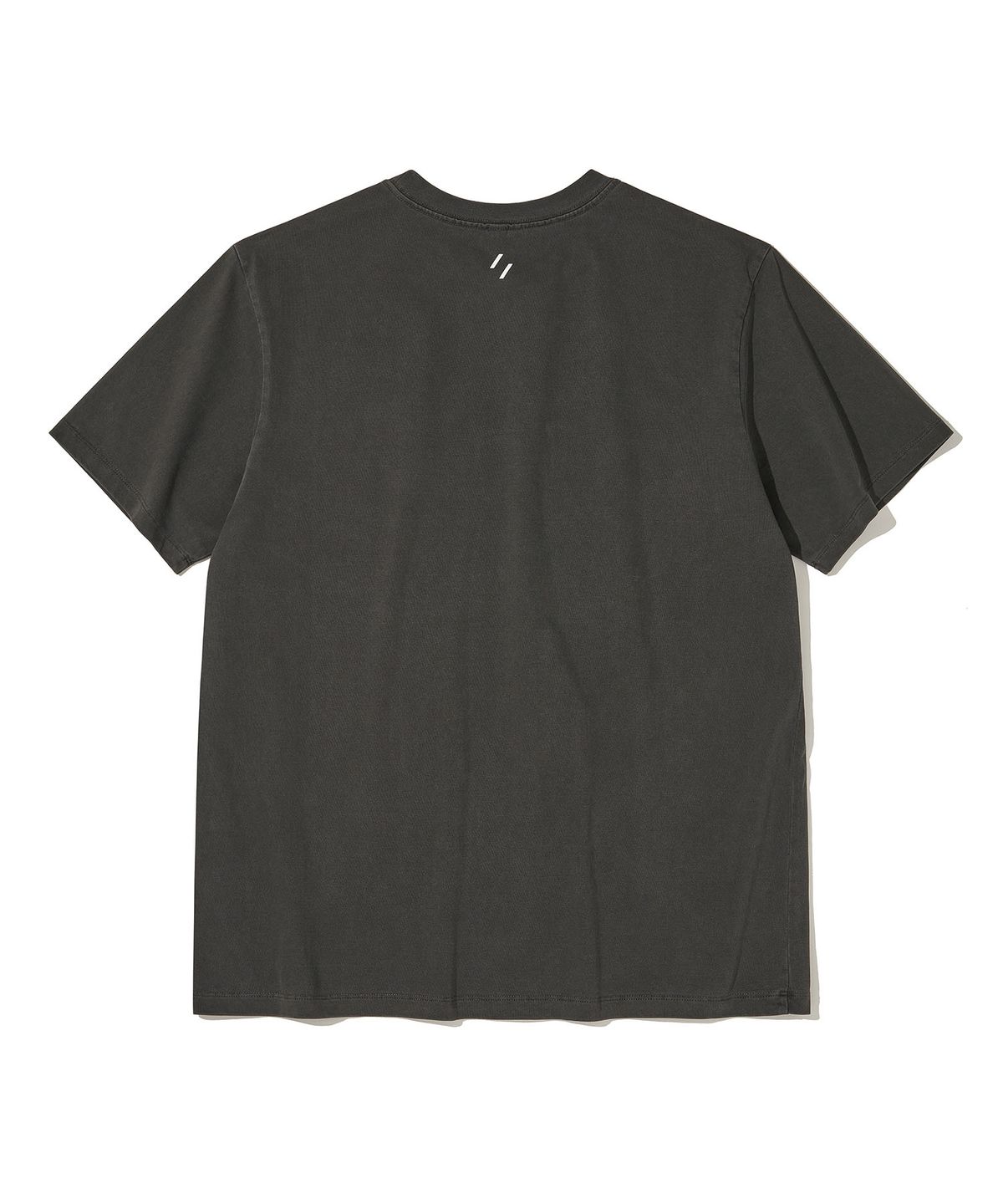 웰터 익스페리먼트(WELTER EXPERIMENT) SUN-HEADED DEITY T-SHIRT_CHARCOAL