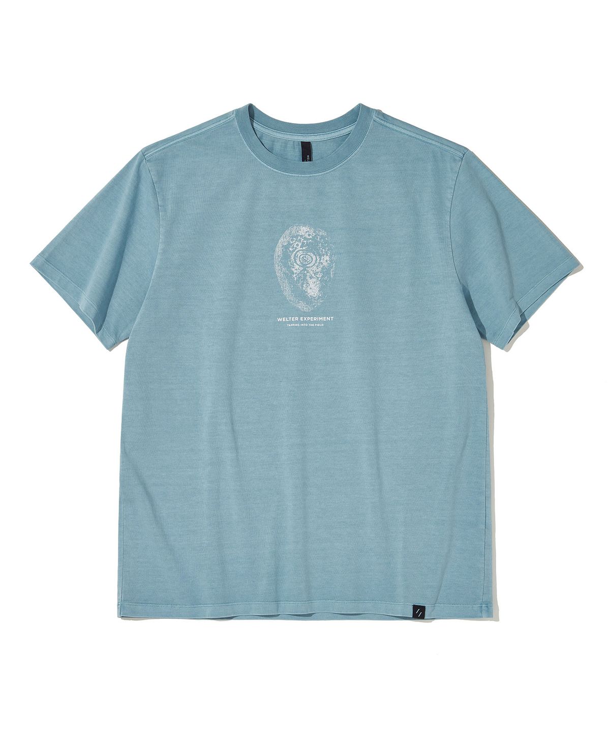 웰터 익스페리먼트(WELTER EXPERIMENT) SUN-HEADED DEITY T-SHIRT_SKY BLUE