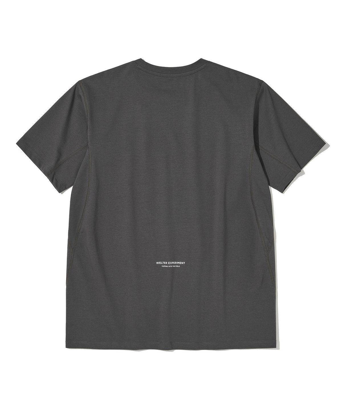 웰터 익스페리먼트(WELTER EXPERIMENT) AEREN T-SHIRT_CHARCOAL