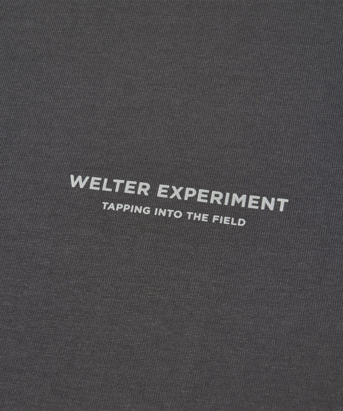 웰터 익스페리먼트(WELTER EXPERIMENT) AEREN T-SHIRT_CHARCOAL