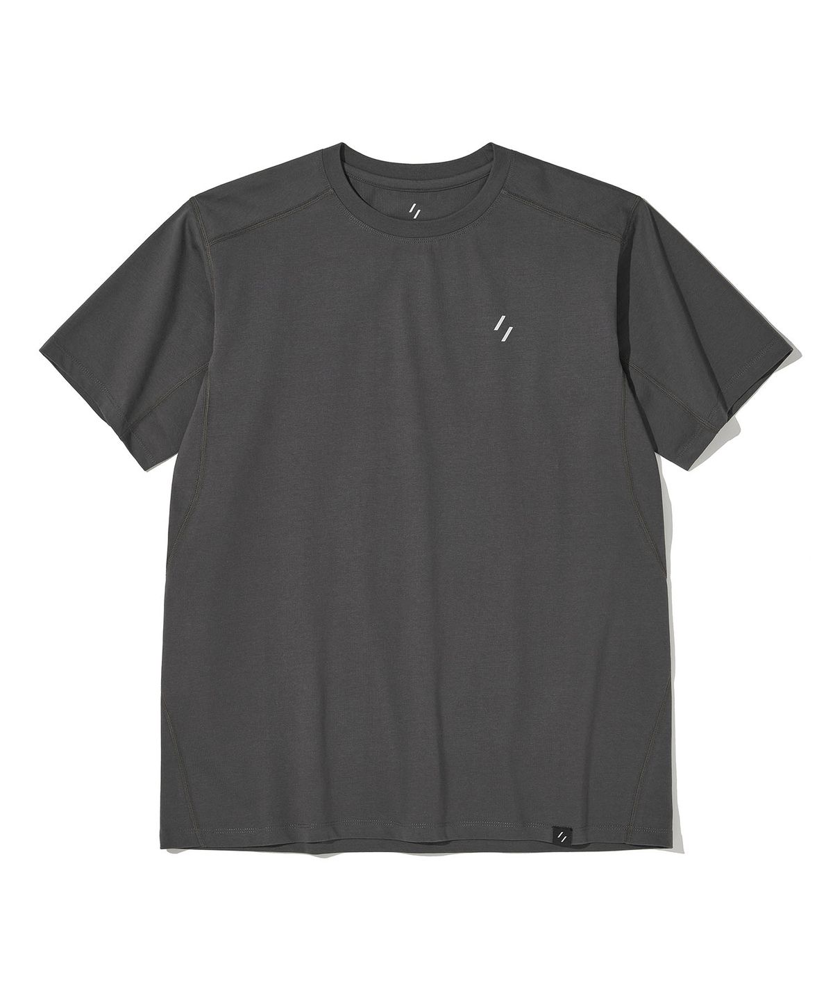 웰터 익스페리먼트(WELTER EXPERIMENT) AEREN T-SHIRT_CHARCOAL