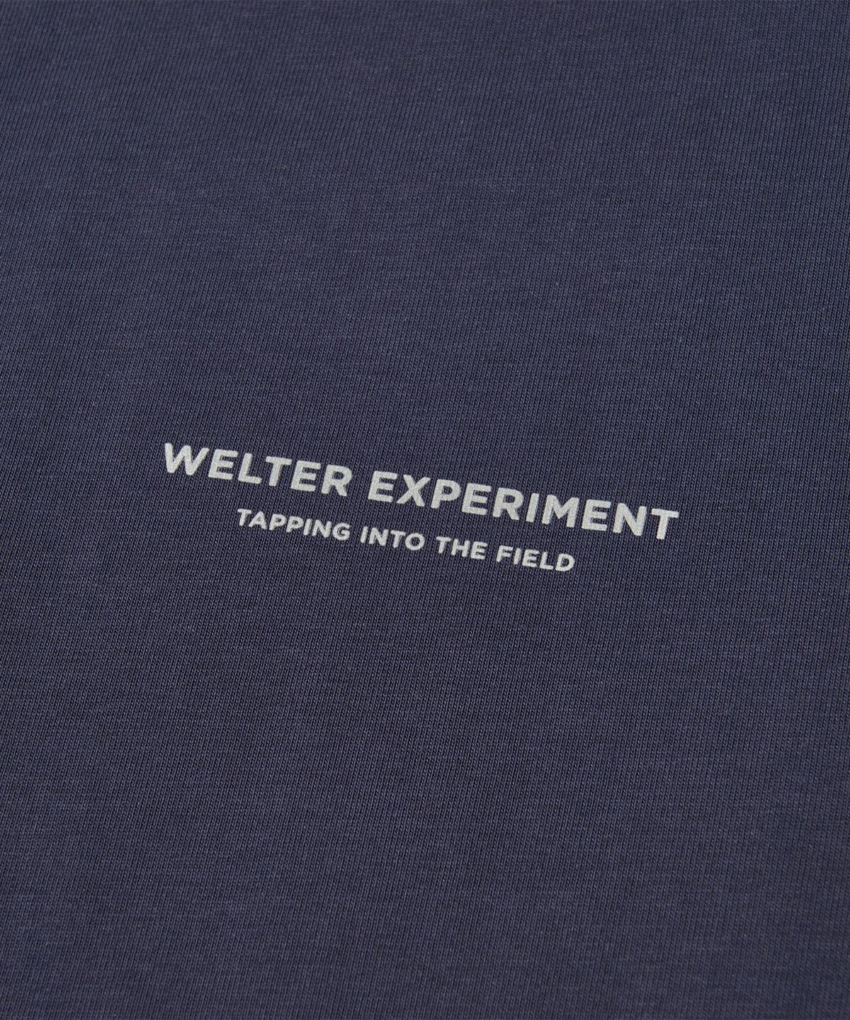 웰터 익스페리먼트(WELTER EXPERIMENT) AEREN T-SHIRT_NAVY