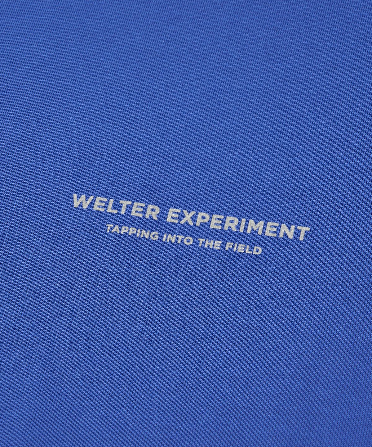 웰터 익스페리먼트(WELTER EXPERIMENT) AEREN T-SHIRT_BLUE