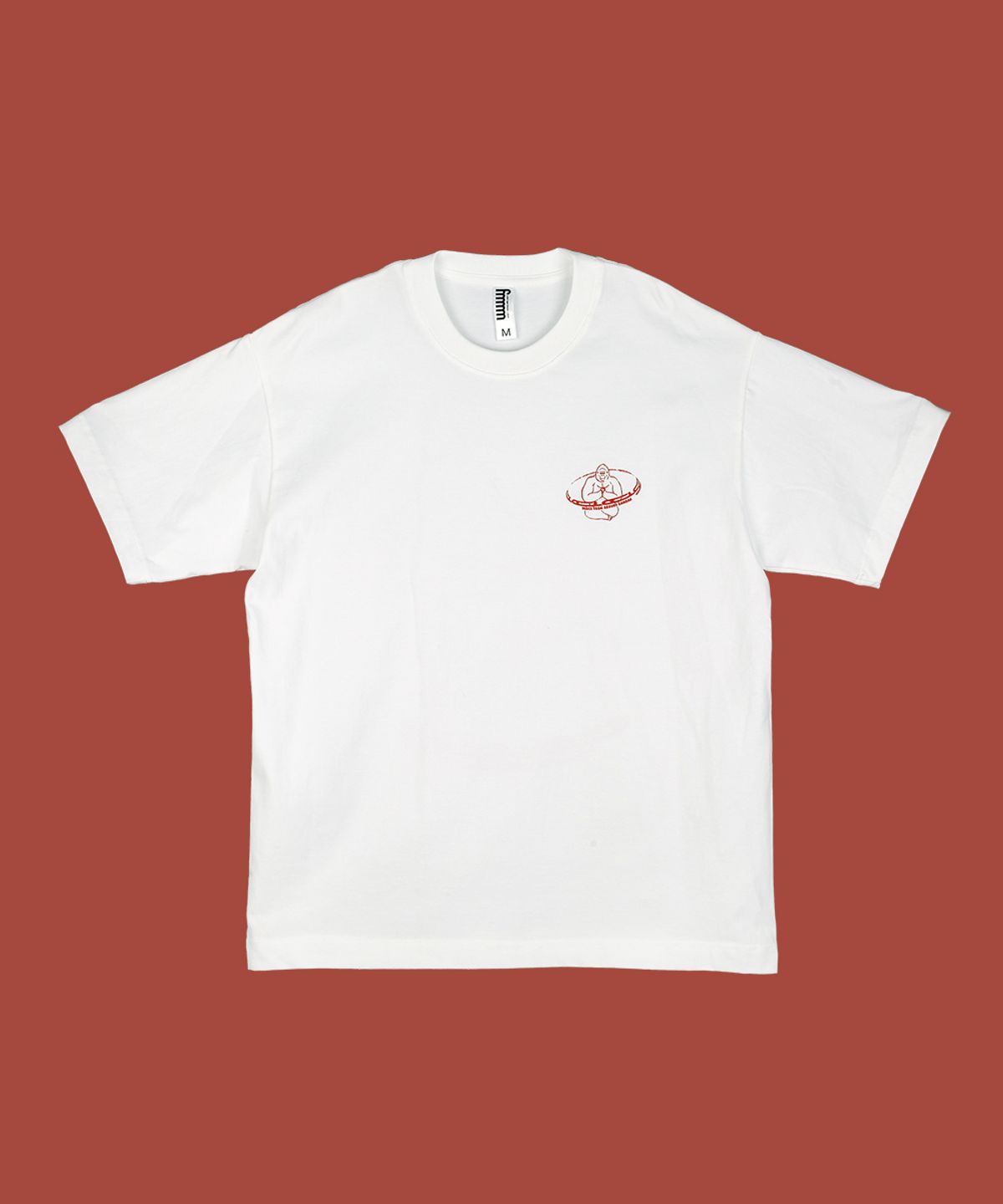 따따따와(WWWY) [WWWY]따따따와 고릴라마스떼 크레이지 아사나 오버핏 반팔 티셔츠(3colors)